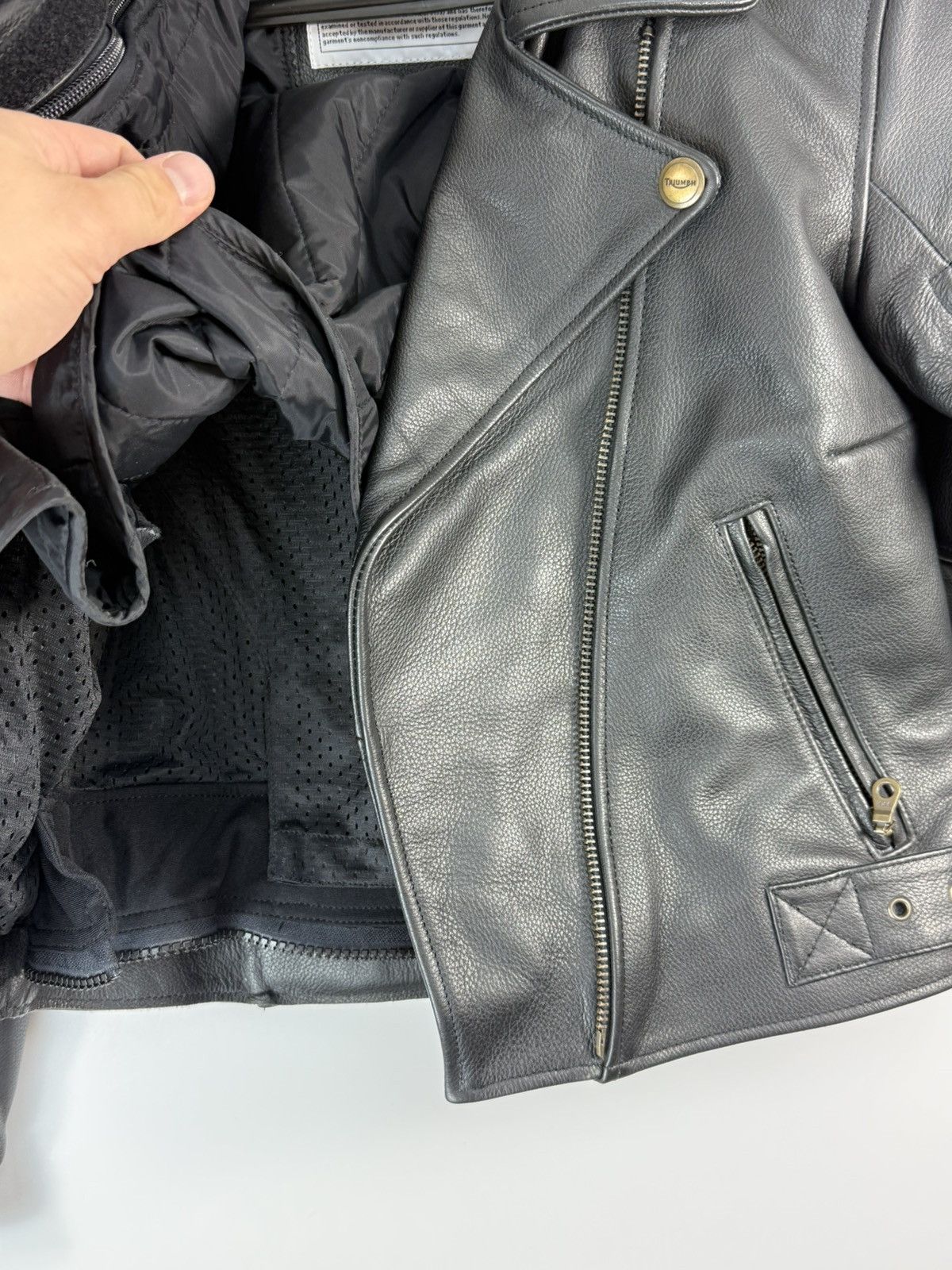 Other Triumph Triple Connection Wmns Leather moto suit size Xs Size XS / US 0-2 / IT 36-38 - 10 Thumbnail