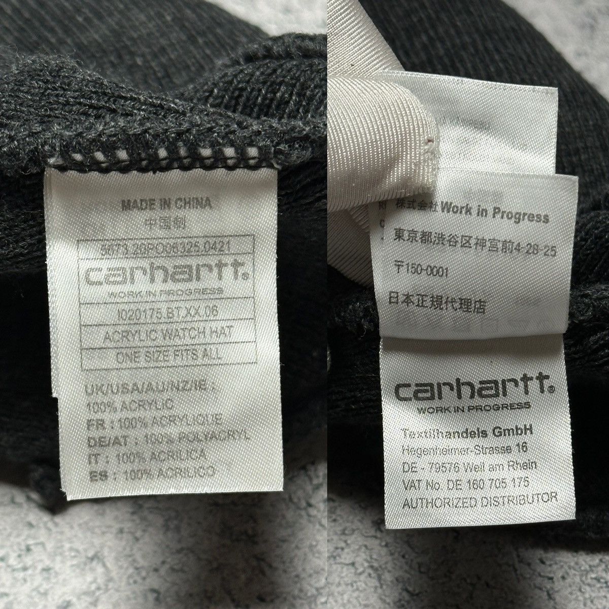 Carhartt Vintage Carhartt Acrylic Watch Hat Beanie Size ONE SIZE - 9 Thumbnail