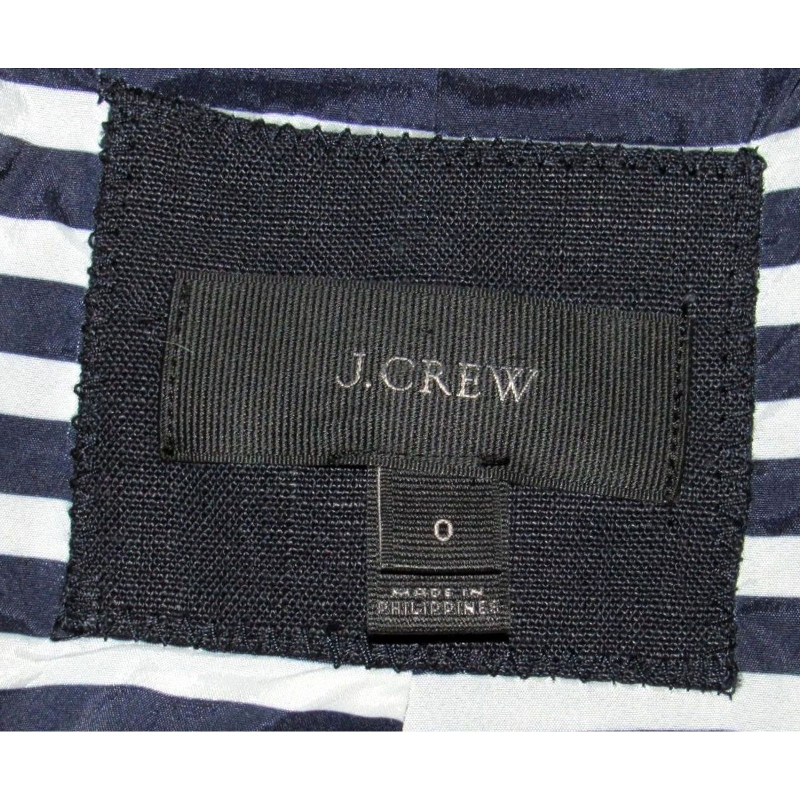 RHODE J CREW Navy Blue Rhodes Blazer Jacket Blazer 0 Women XS? Size XS / US 0-2 / IT 36-38 - 5 Thumbnail