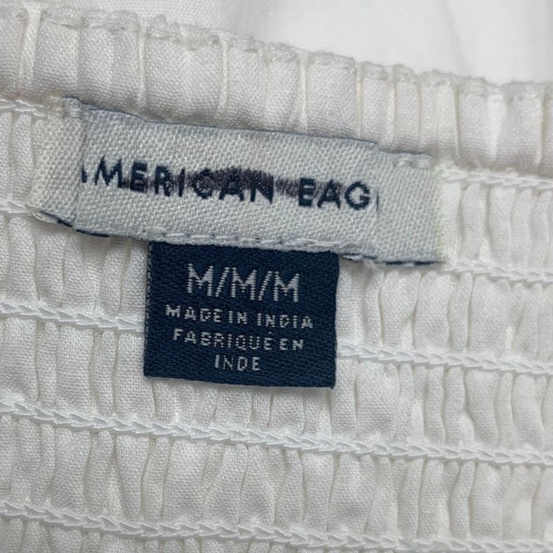 American Eagle Outfitters New American Eagle Womens Med White Adjustable Strap Dress Size M / US 6-8 / IT 42-44 - 5 Thumbnail