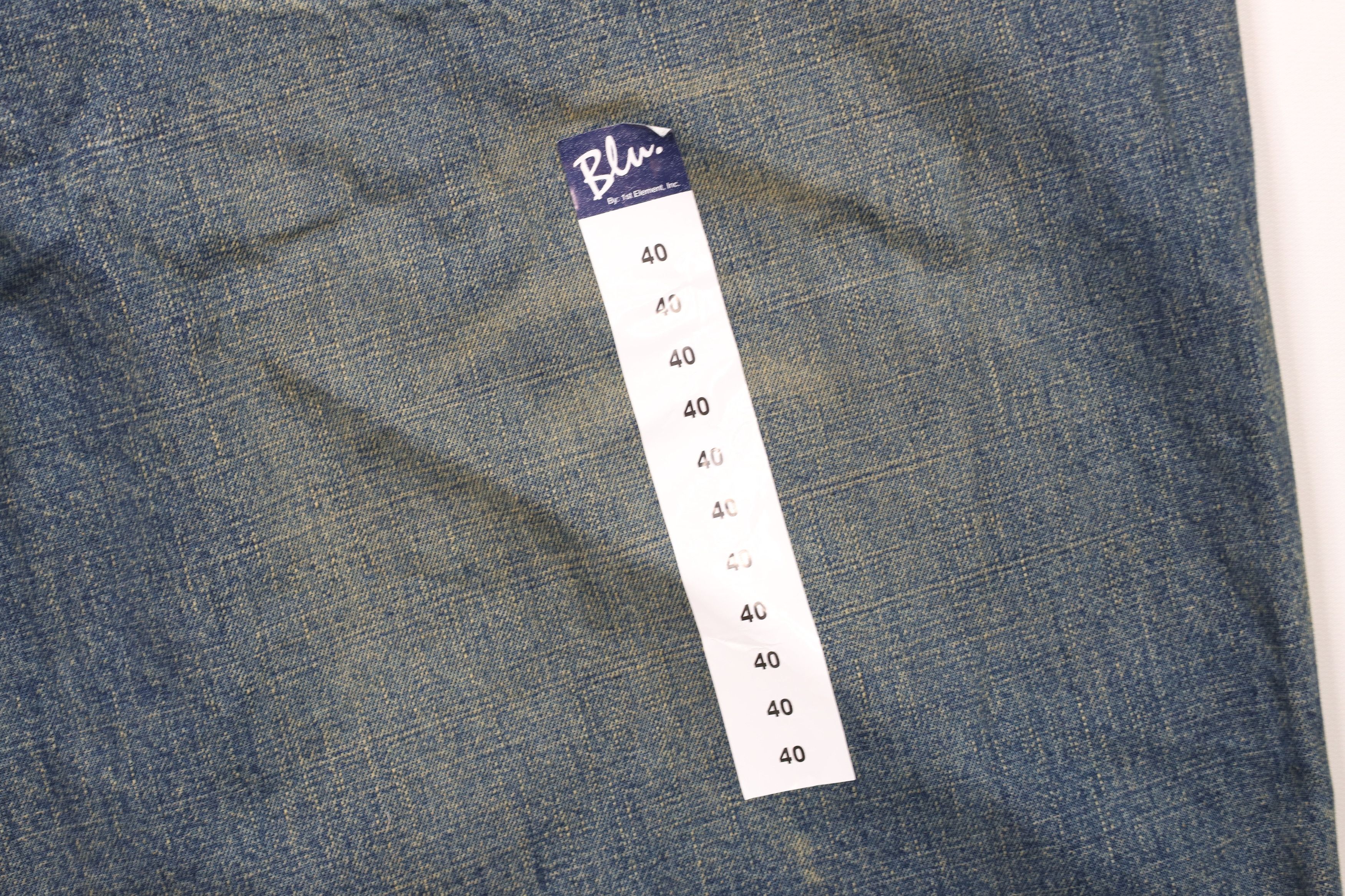Vintage Deadstock Vintage 90s Y2K Streetwear Denim Jean Shorts Blue Size US 36 / EU 52 - 13 Thumbnail