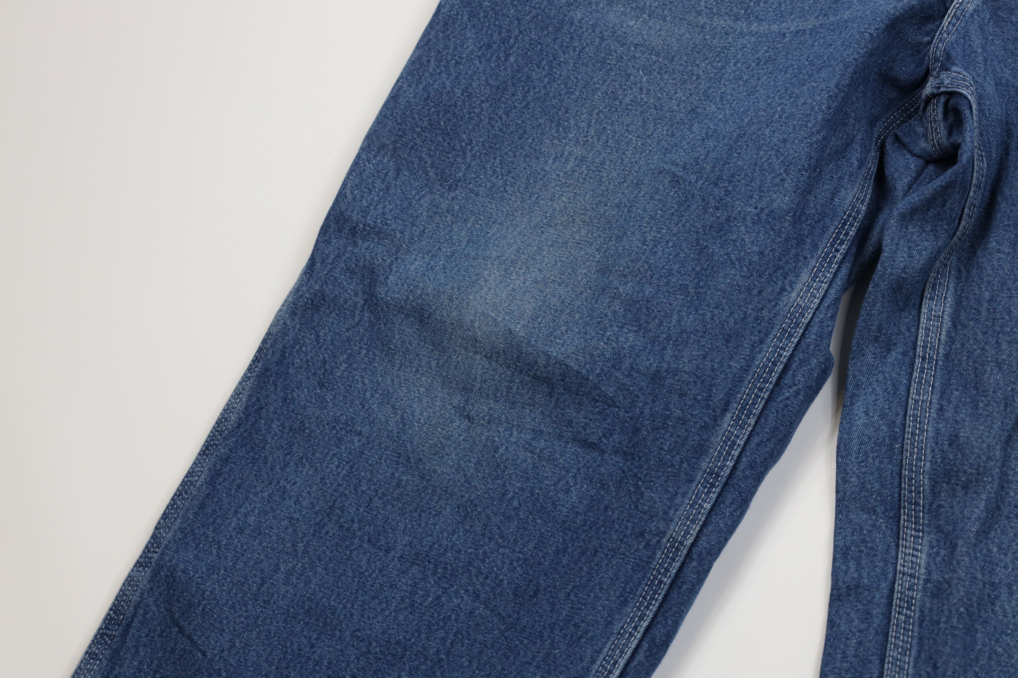 Carhartt Vintage Y2K Carhartt Wide Leg Dungaree Denim Jeans Blue Size US 36 / EU 52 - 7 Thumbnail