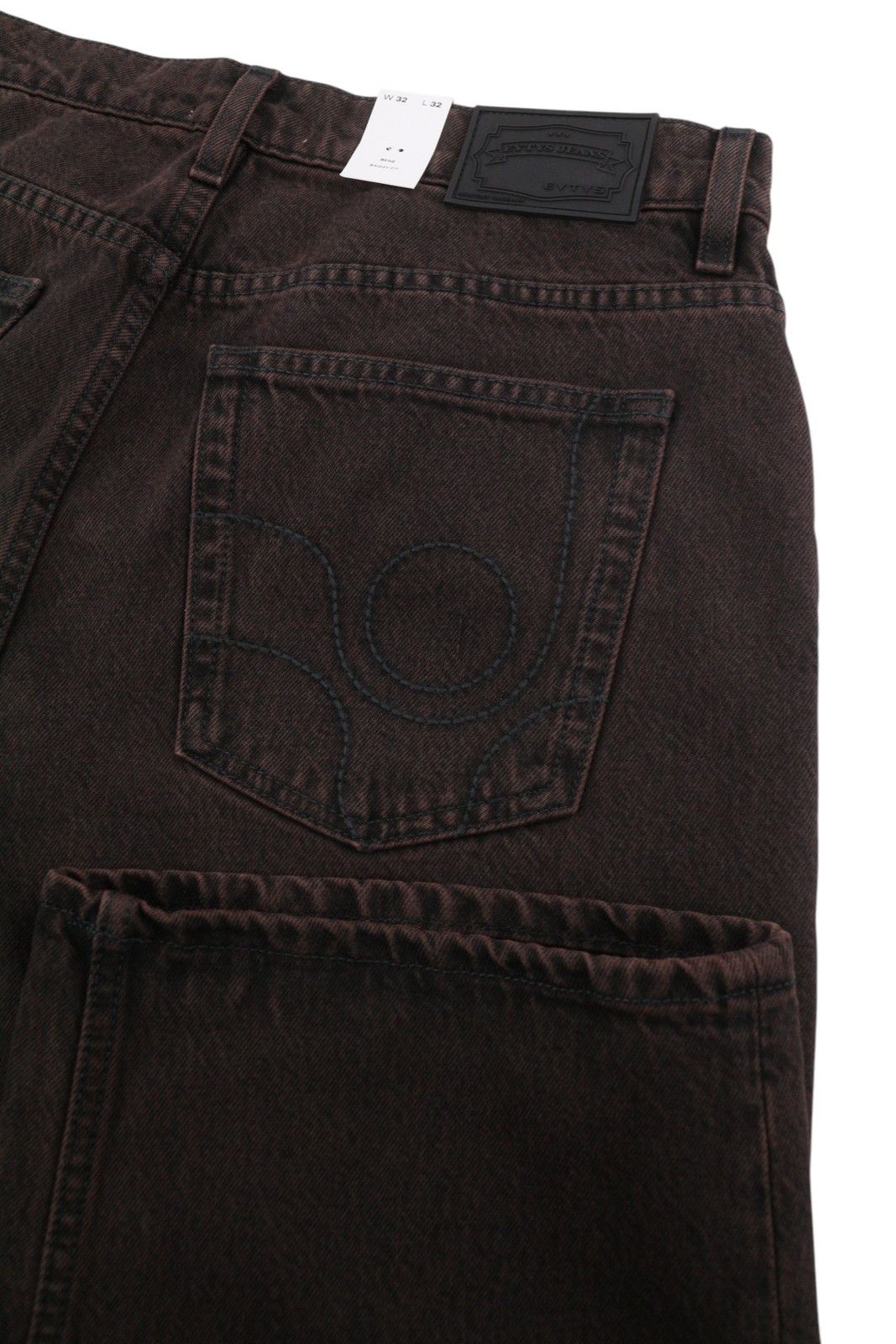 Eytys BENZ SEPIA BAGGY FIT W32/L32 Brown Faded RRP370 88881 Size US 32 / EU 48 - 7 Thumbnail