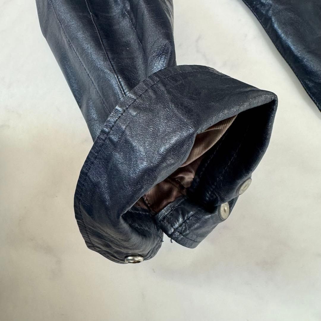 Undercover 07SS navy cow leather jacket 2 Size US M / EU 48-50 / 2 - 13 Thumbnail
