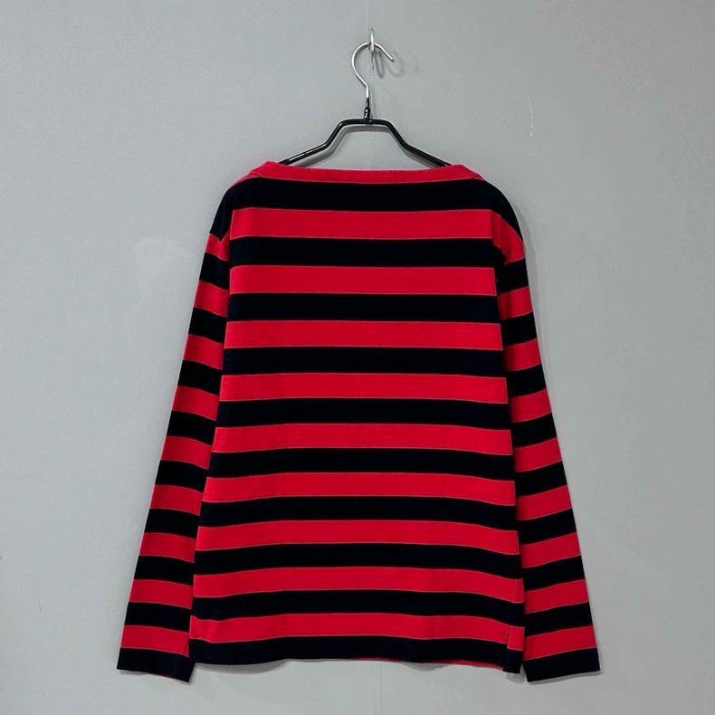 Gucci Red and Black Striped Embroidered Top-2505 Size M / US 6-8 / IT 42-44 - 4 Thumbnail