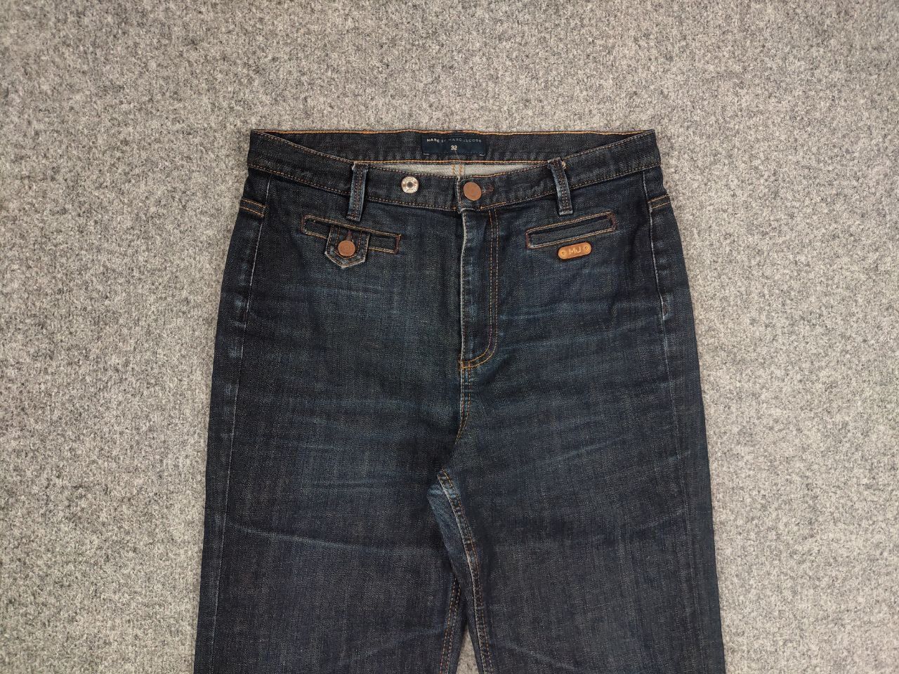 Marc Jacobs Marc Jacobs Charlie P02 High Rise Flare Stretch Jeans Size 32" / US 10 / IT 46 - 4 Thumbnail