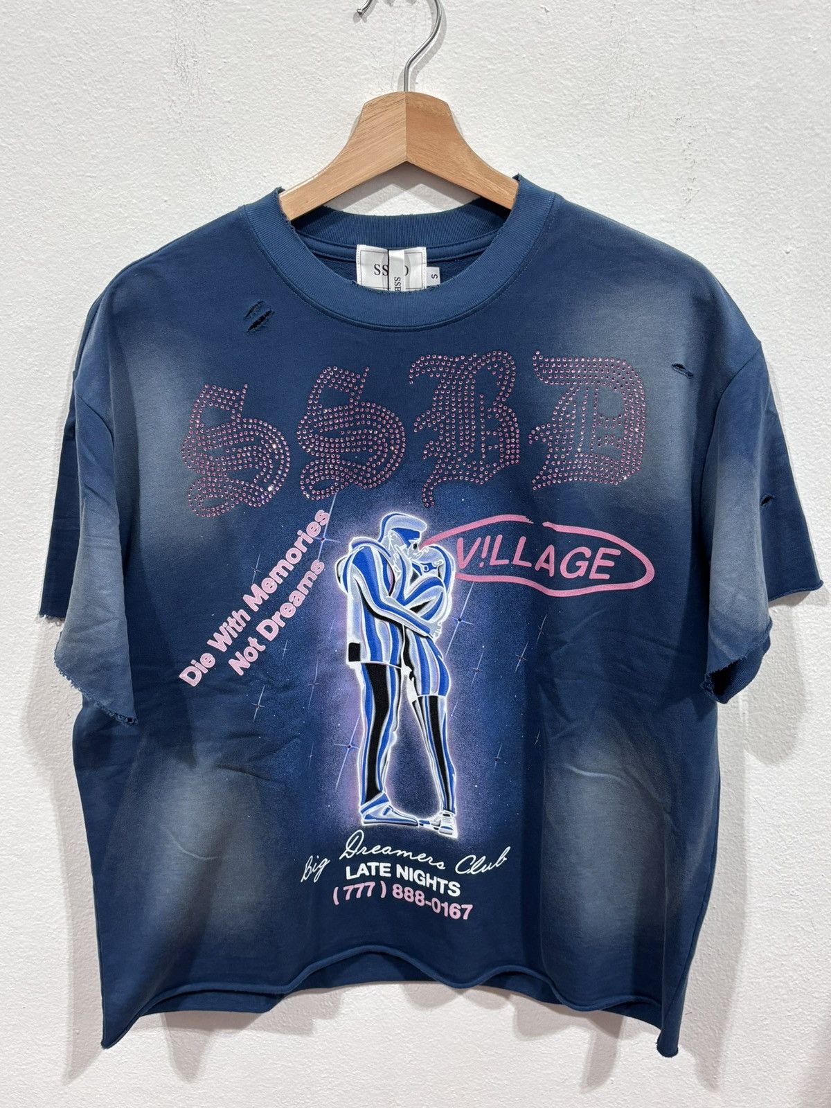 Other SSBD X V!LLAGE PURPLE TEE Size US S / EU 44-46 / 1 - 1 Thumbnail