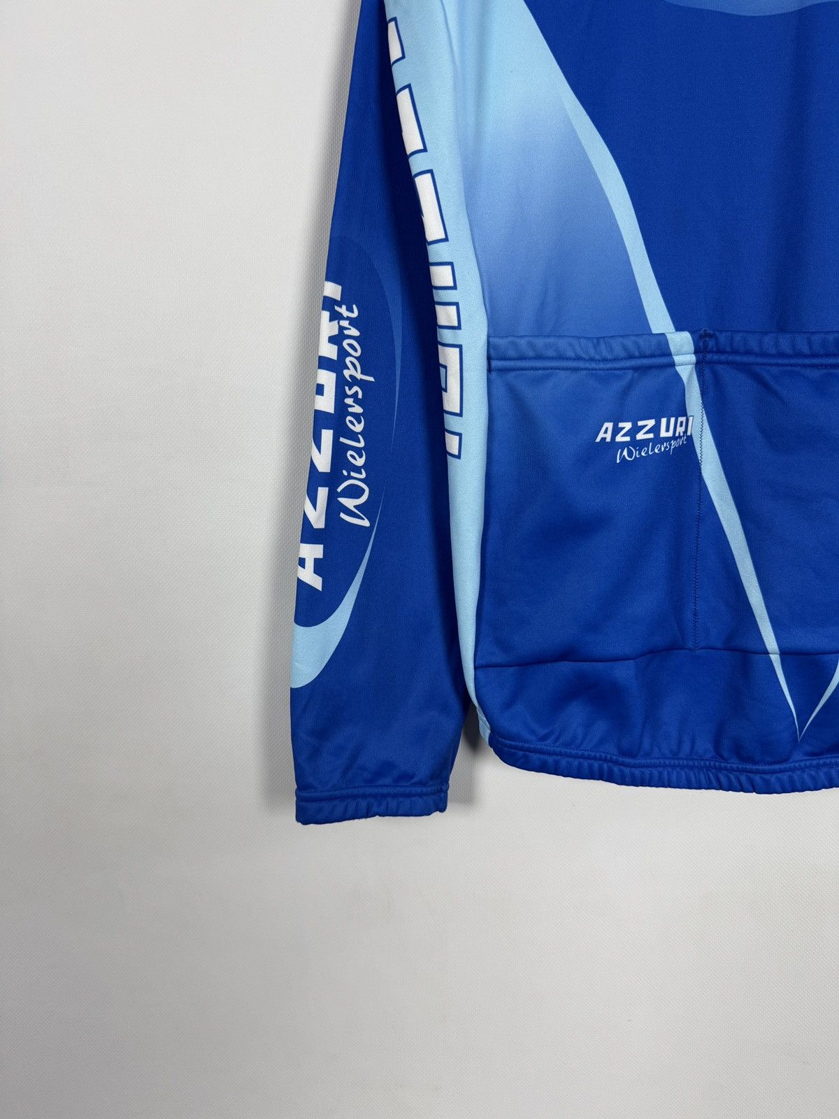 Rapha SMS Santini Azzuri Cycling Zip Jacket Long Sleeve Italy XL Size US XL / EU 56 / 4 - 15 Thumbnail