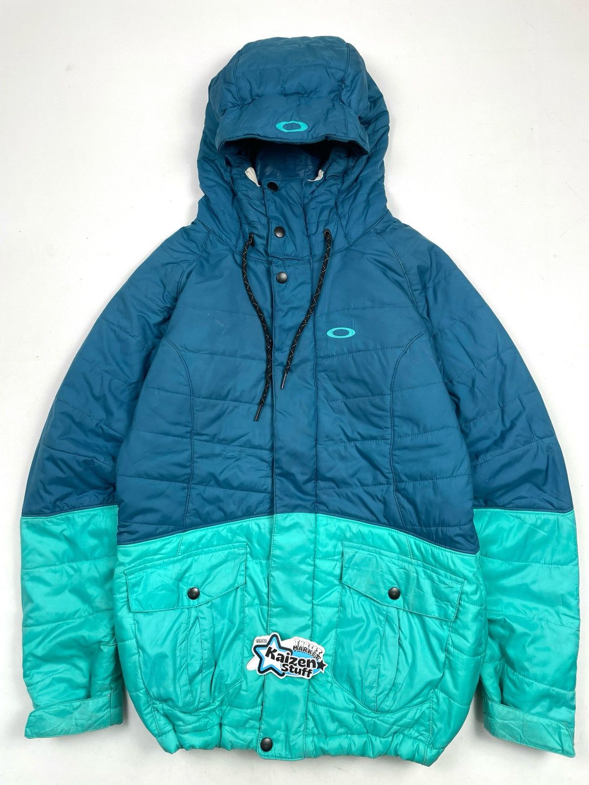 Oakley Rare Oakley Thinsulate Puffer Jacket - Two Tone - S Size S / US 4 / IT 40 - 3 Thumbnail
