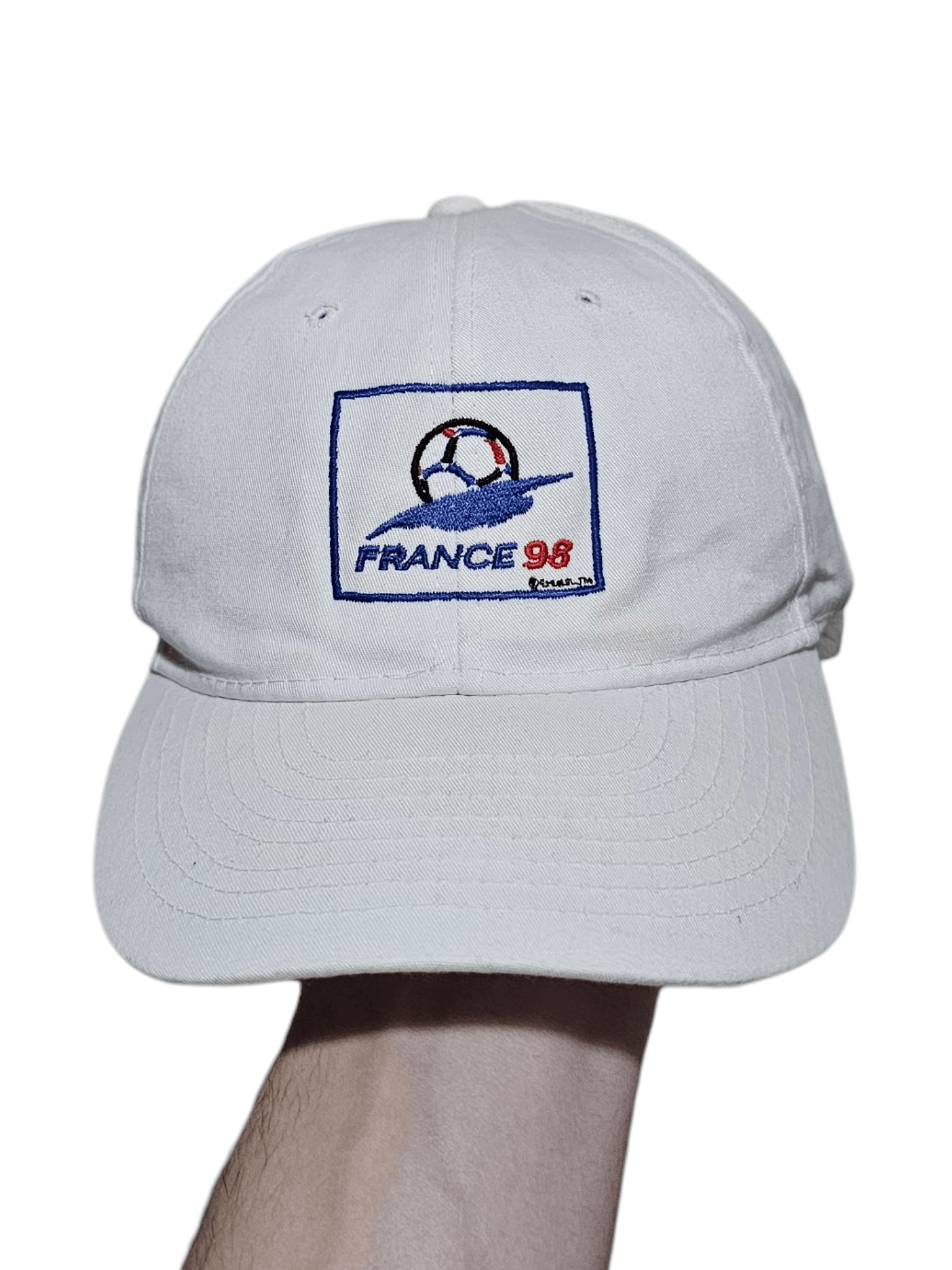 Vintage France 98 World Cup Hat Size ONE SIZE - 1 Thumbnail