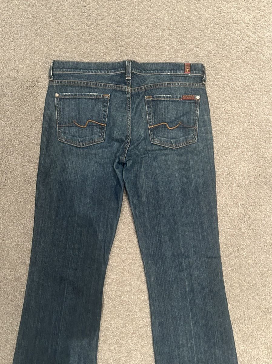 7 For All Mankind 7 for all man kind flared slim jeans Size US 30 / EU 46 - 4 Thumbnail