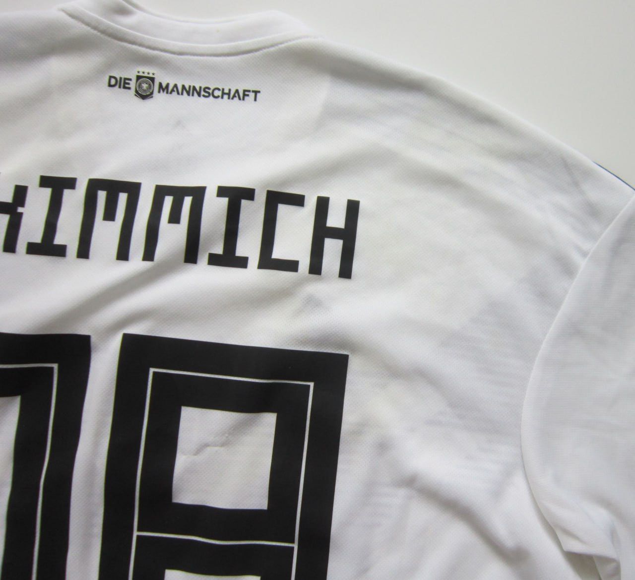 Adidas Adidas Germany Soccer Shirt 2018-2019 Home #18 Kimmich Size US XL / EU 56 / 4 - 6 Thumbnail