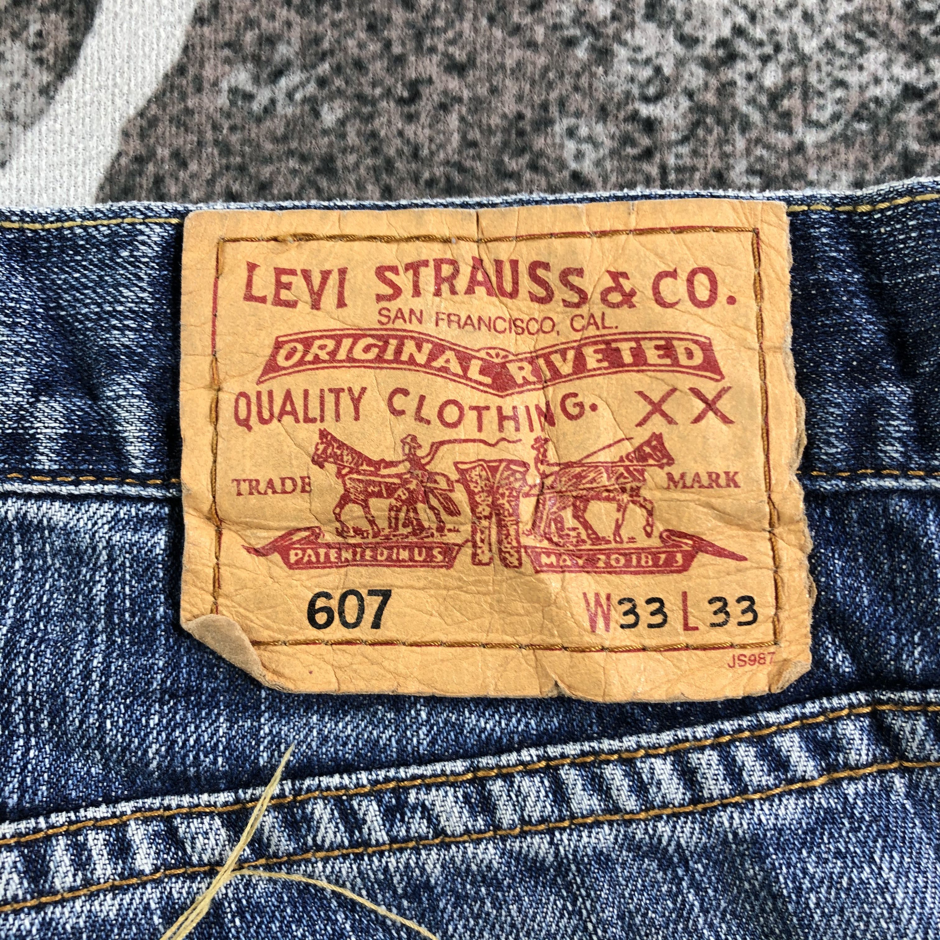 Levi's Vintage Levis 607 Jeans Flare Denim KJ2844 Size US 32 / EU 48 - 5 Thumbnail