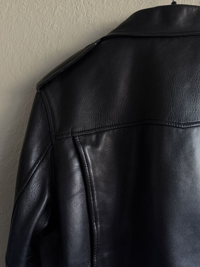 Saint Laurent Paris L01 Lambskin Leather Biker Jacket Size US M / EU 48-50 / 2 - 9 Thumbnail