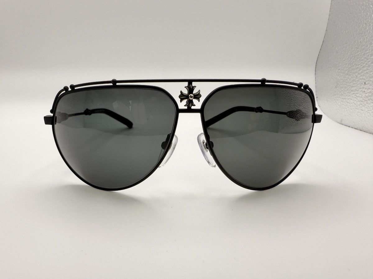 Chrome Hearts Chrome Hearts “KUFANNAW II” Sunglasses Size ONE SIZE - 1 Thumbnail