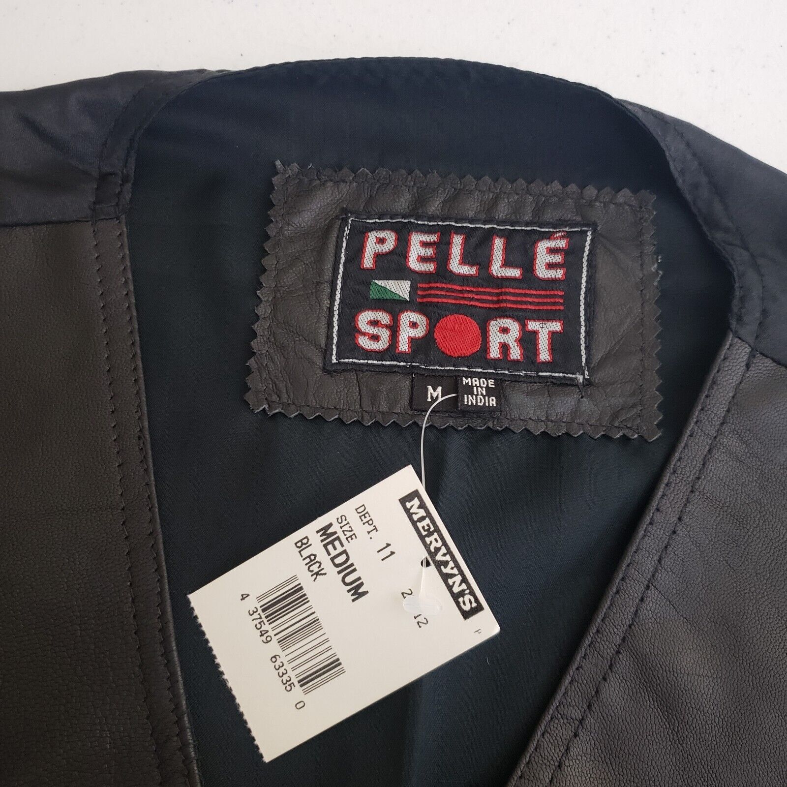 Pelle Pelle Pelle Sport Wyoming Snap Black Leather Biker Vest Waistcoat Size US M / EU 48-50 / 2 - 2 Thumbnail