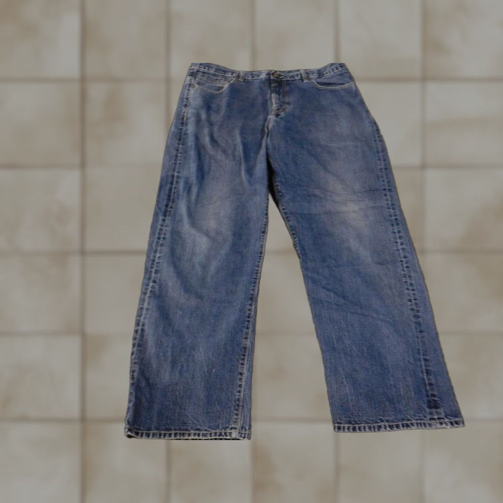 Sean John Sean John Jeans Mens 40 Blue Baggy Fit Straight Leg Denim Classic Hip Hop Style Shirt/Jeans? Size US 40 / EU 56 - 1 Thumbnail