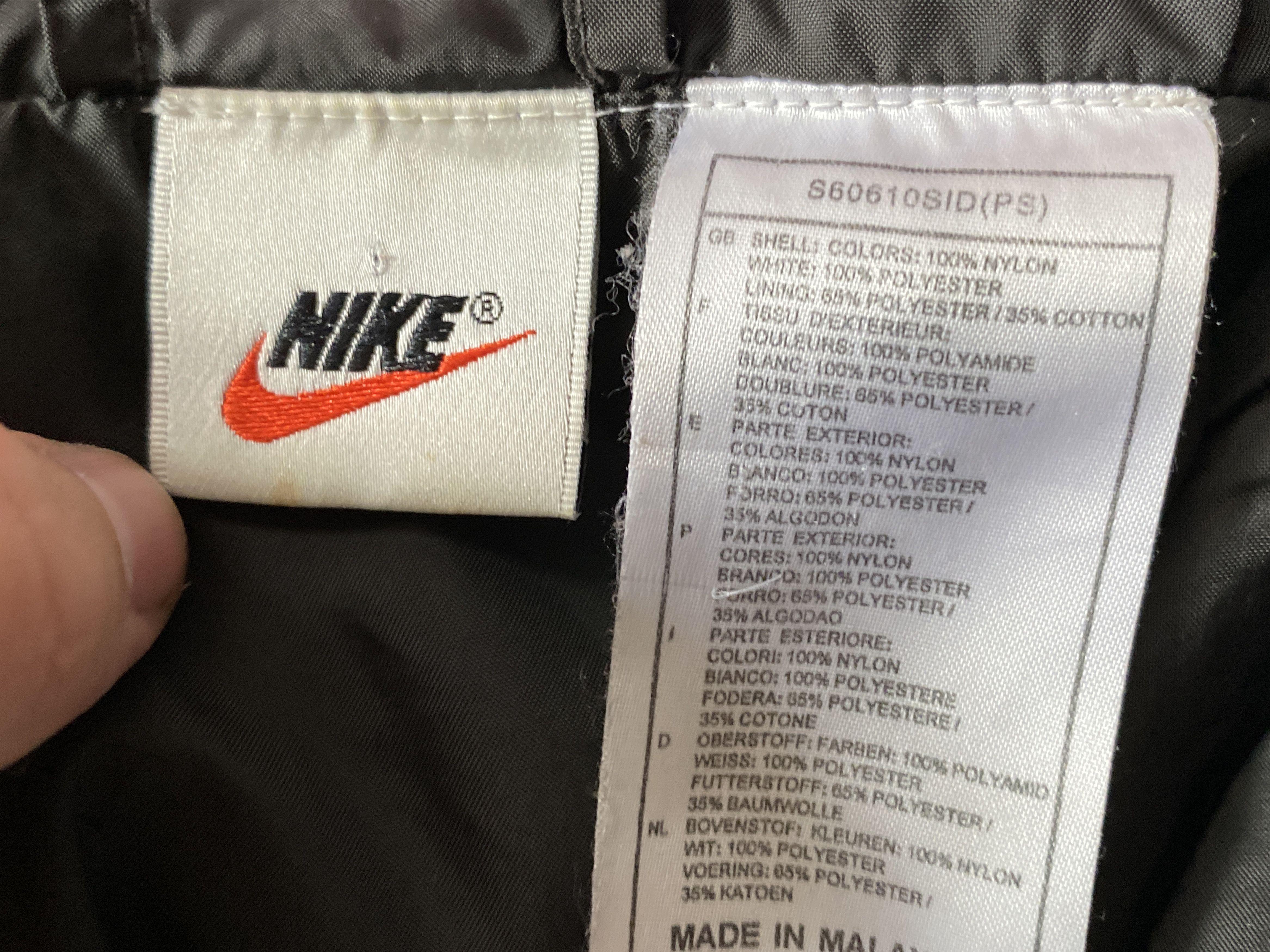 Nike 90s Nike Big Swoosh Vintage Men's Windbreaker - M Size US M / EU 48-50 / 2 - 5 Thumbnail