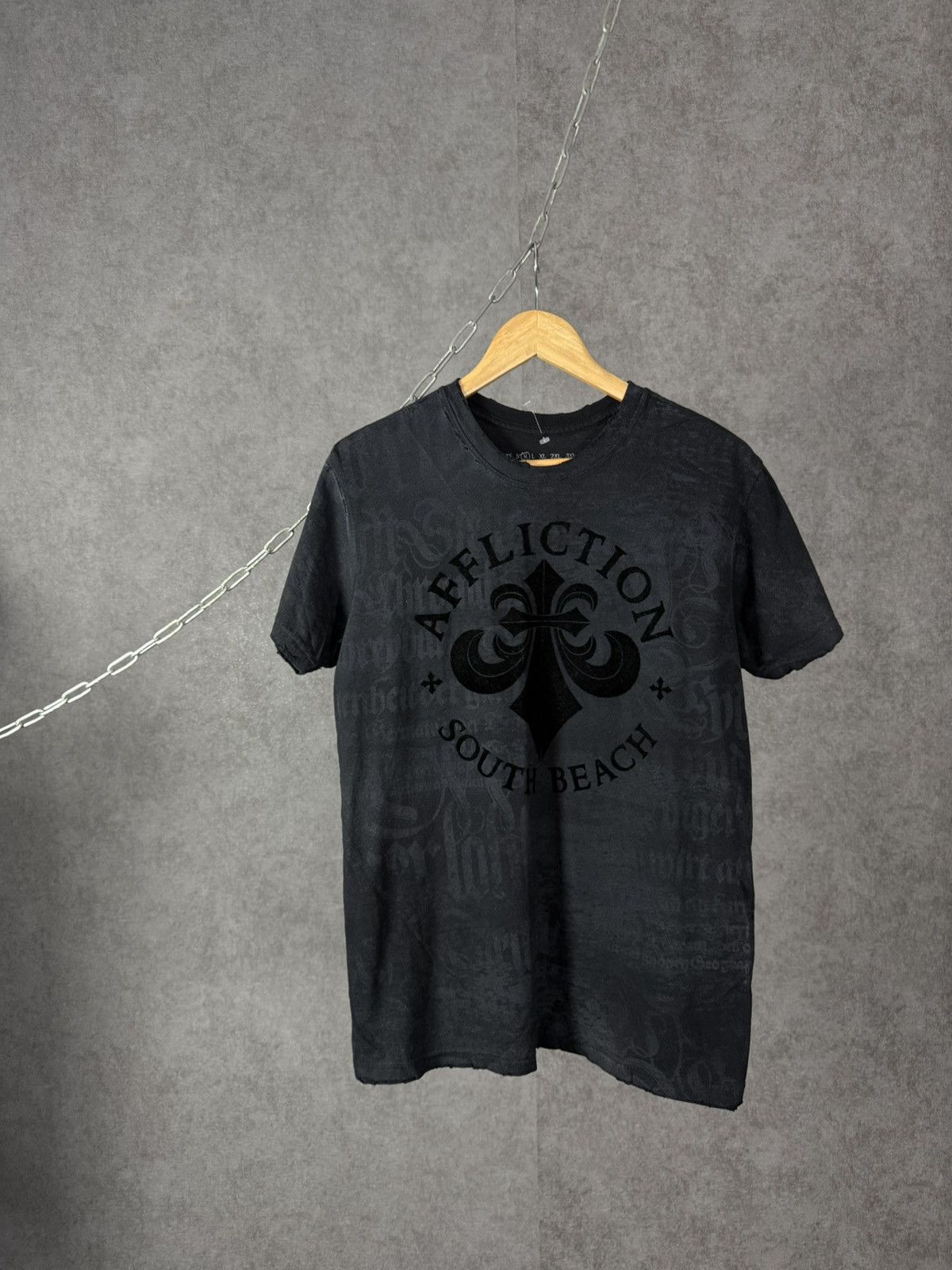 Affliction Affliction designer distressed made in USA tee Size US M / EU 48-50 / 2 - 1 Thumbnail