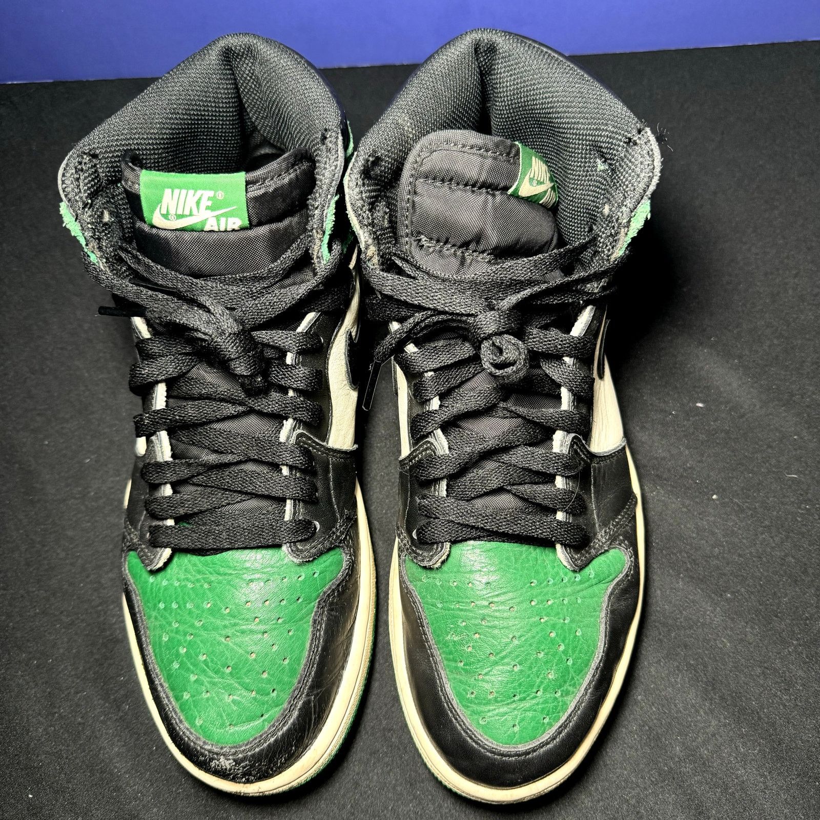 Jordan Brand × Nike Size 8.5 - Air Jordan 1 Retro High OG Pine Green Men's Shoes Size US 8.5 / EU 41-42 - 4 Thumbnail