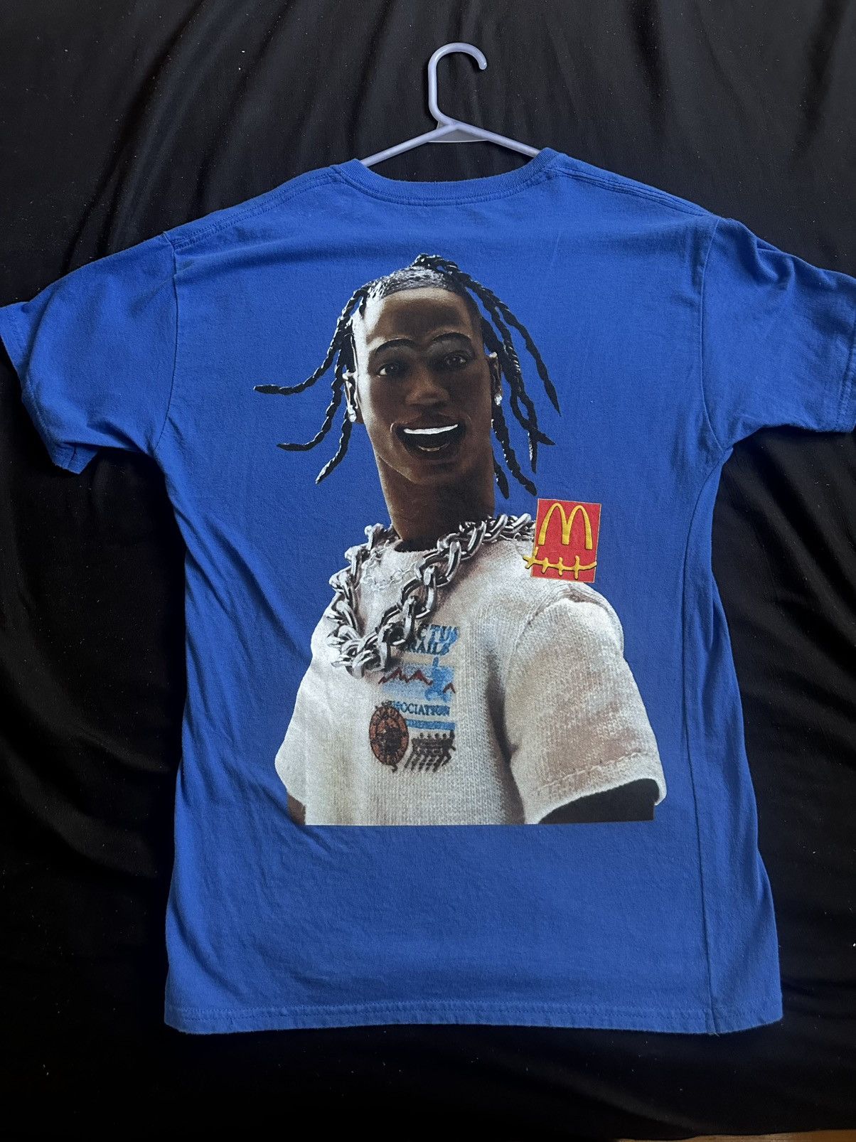 Travis Scott Travis Scott Mcdonlads Acrion figure tee Size US M / EU 48-50 / 2 - 5 Thumbnail