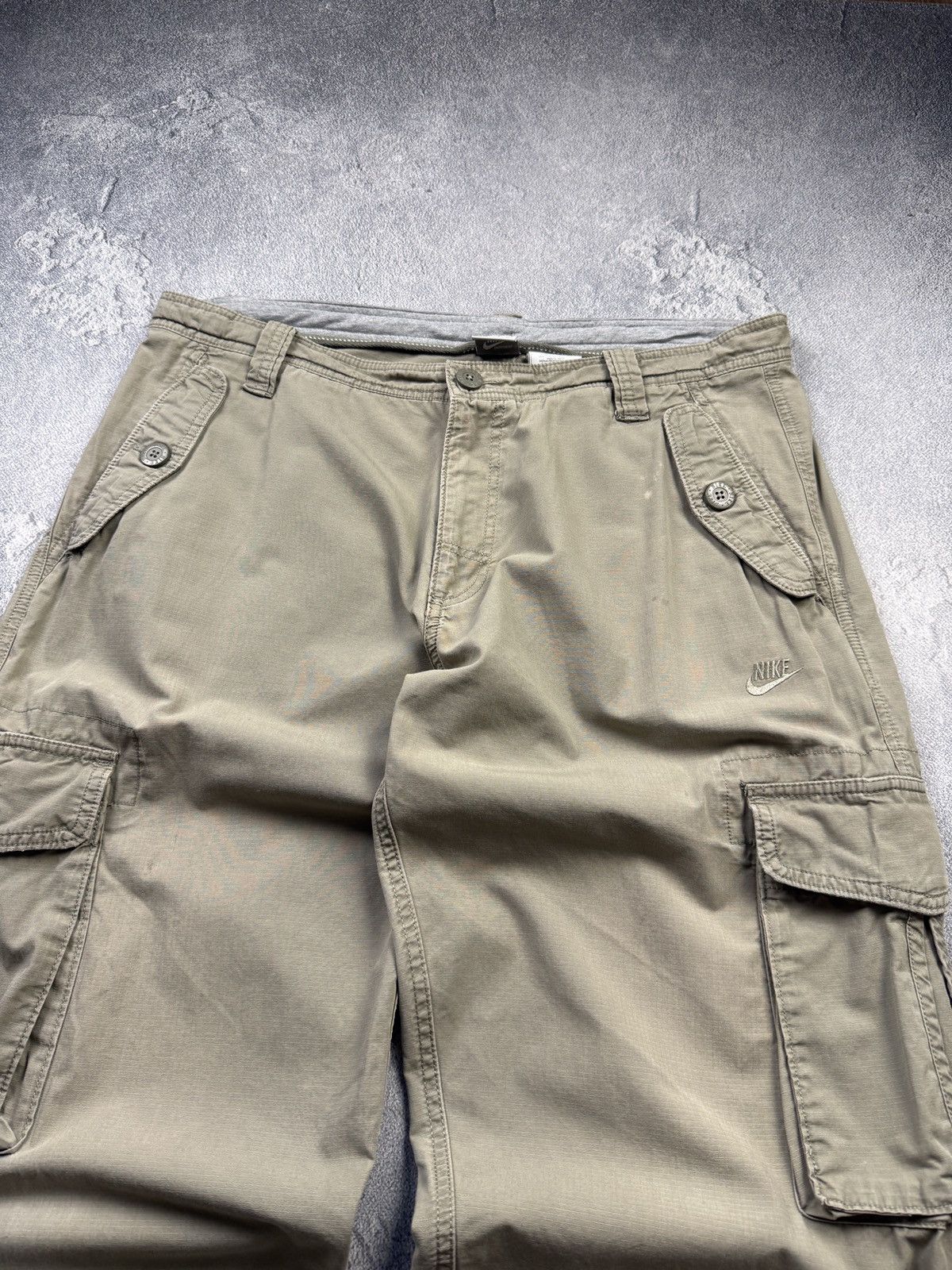 Nike Vintage Nike Cargo Pants Y2K Style Drill Baggy Fit Size US 36 / EU 52 - 2 Thumbnail