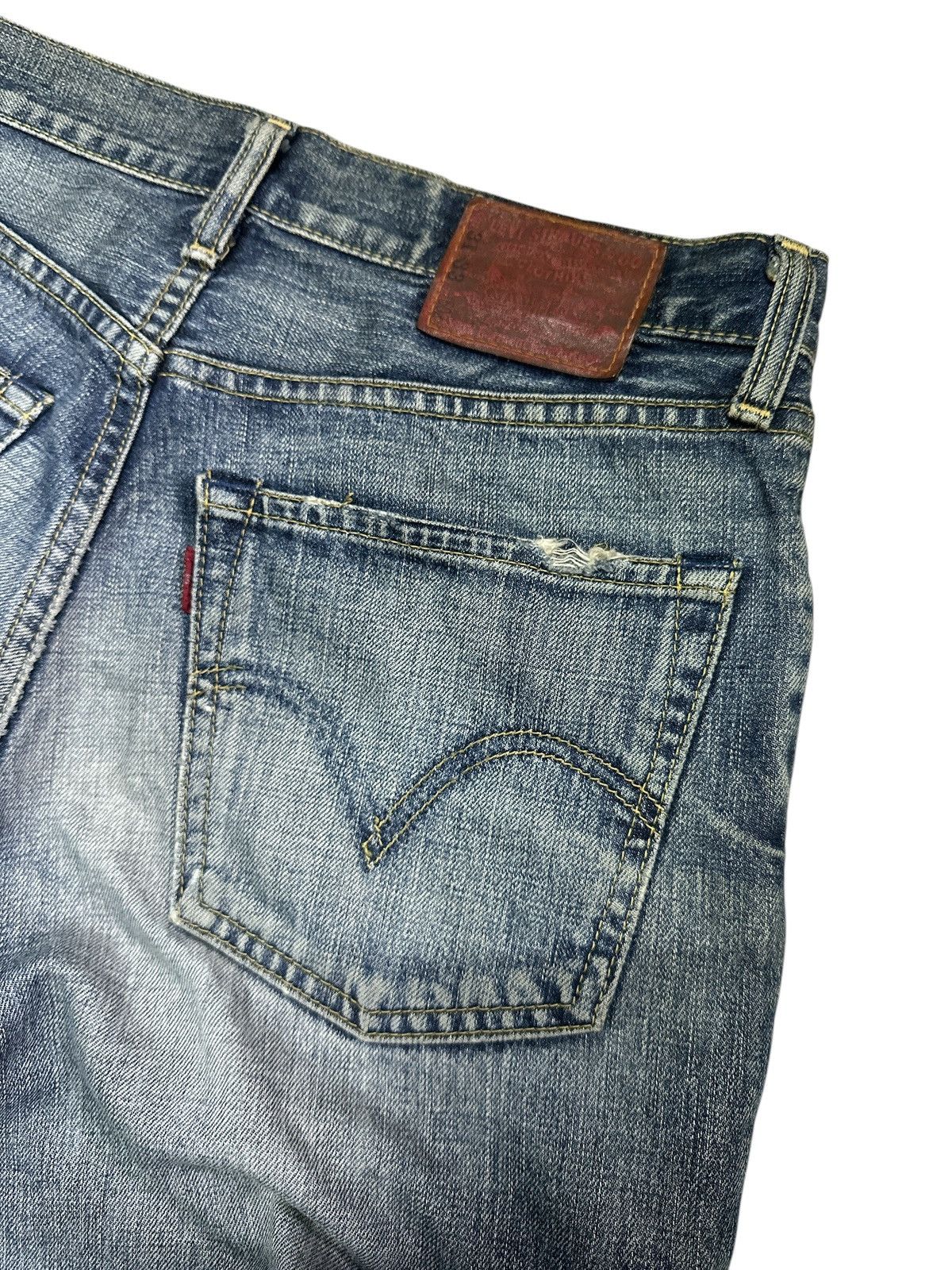 Levi's vintage Levis 502 distress denim . Size US 30 / EU 46 - 8 Thumbnail