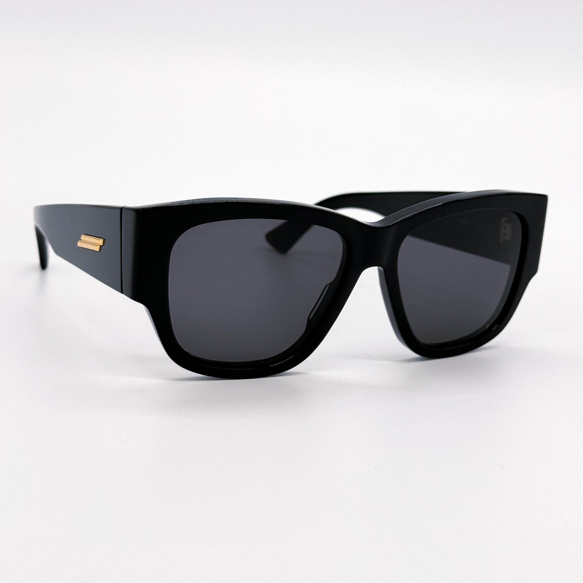 Bottega Veneta NEW BOTTEGA VENETA BV1026S 001 BLACK UNISEX SUNGLASSES BOTTE Size ONE SIZE - 10 Thumbnail