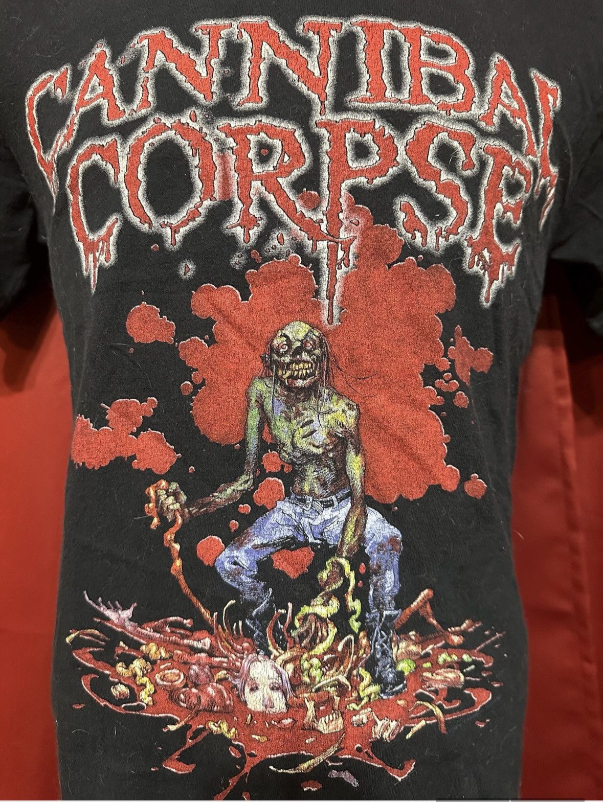 Band Tees Cannibal Corpse Tshirt Frantic Disembowelment Band Tee Grail Size US M / EU 48-50 / 2 - 4 Thumbnail