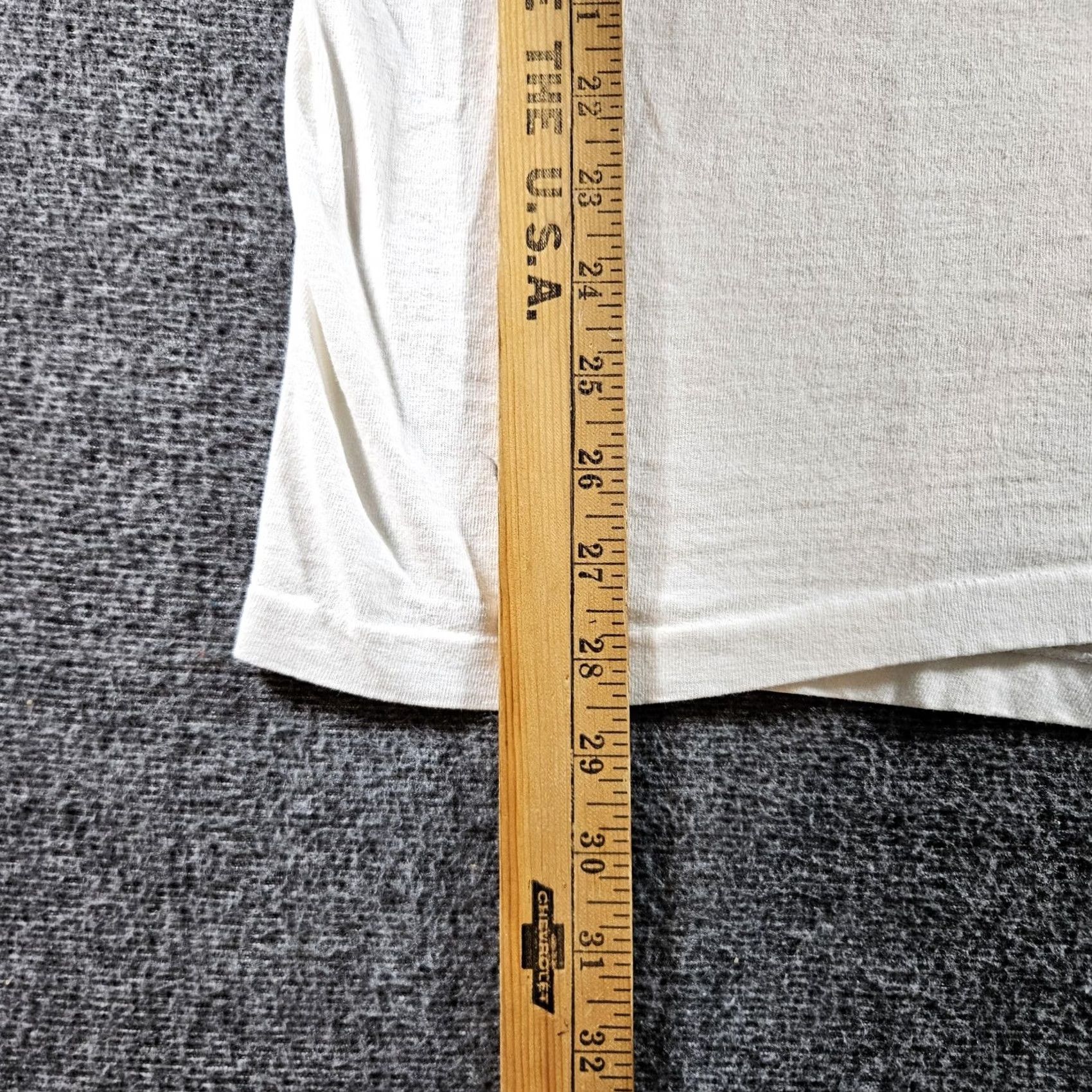 Vintage VINTAGE Jacques Moret Shirt Mens 2XL White Abstract Art Graphic Tee Made USA 90s Mens Size US XXL / EU 58 / 5 - 6 Thumbnail