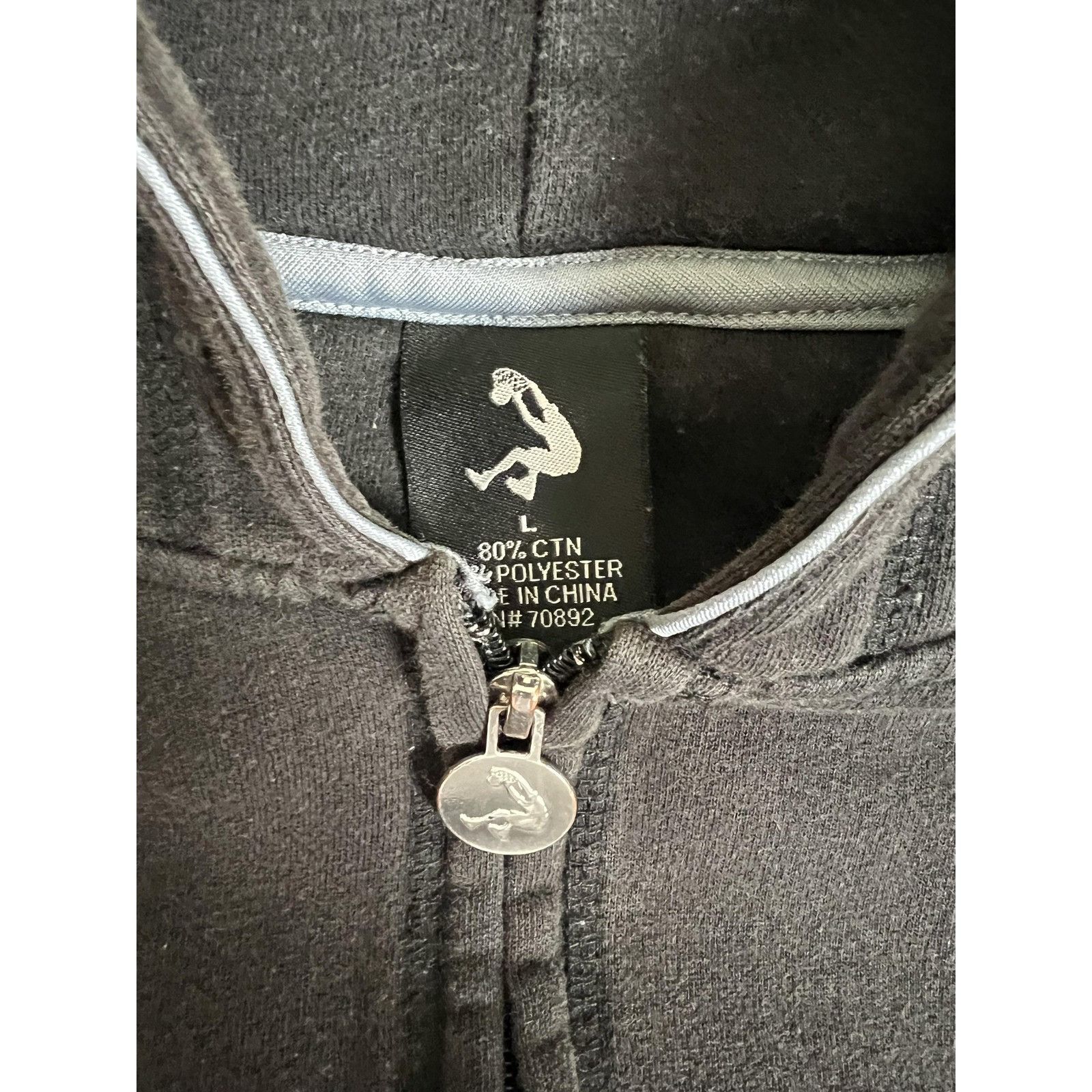 Other VTG Shaq Basketball Dunk Logo Hoodie Mens Large Black Zip Sw Size US L / EU 52-54 / 3 - 5 Thumbnail