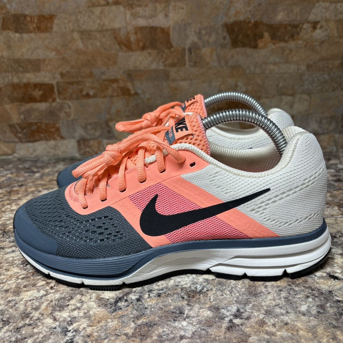 Nike Nike Womens Air Pegasus 30 Multicolor Running Sneakers Size US 8 / IT 38 - 4 Thumbnail
