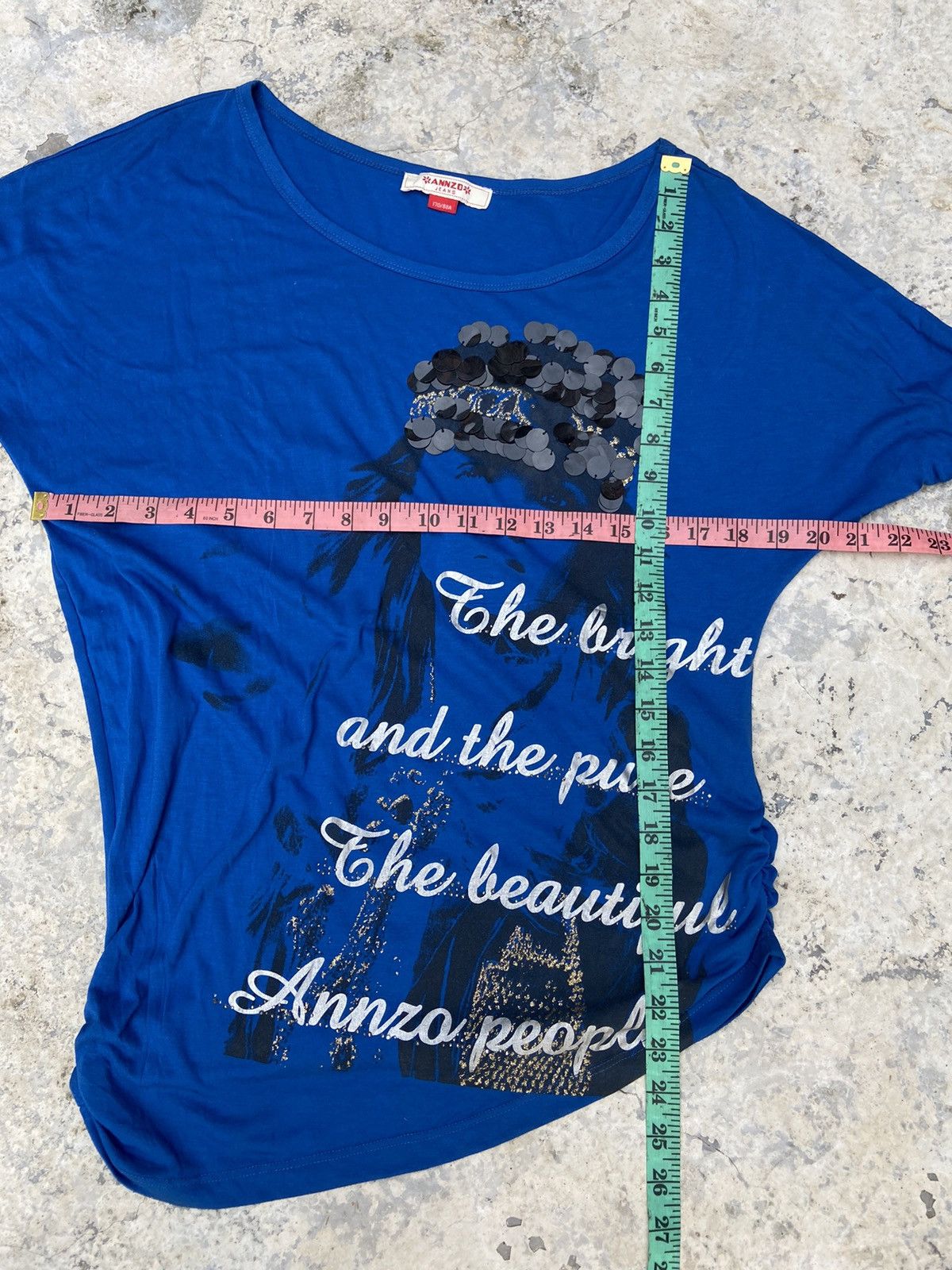 Hysteric Glamour × Japanese Brand × Le Grande Bleu (L.G.B.) 2000s annzo women art ifsix long sleeve Size L / US 10 / IT 46 - 8 Thumbnail