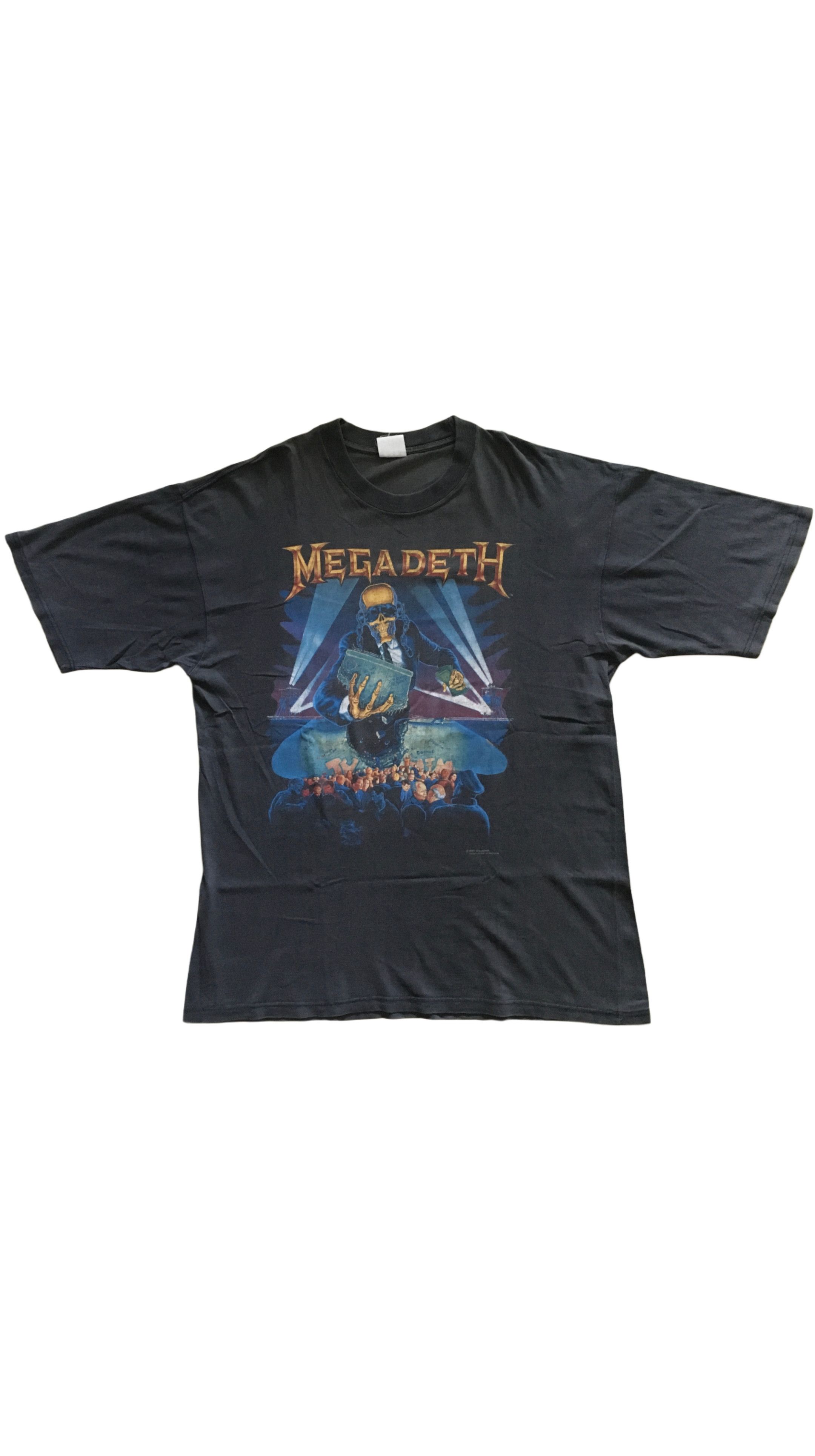 Band Tees Vintage Megadeth - Rust In Peace (1990) Band Tee Size US XL / EU 56 / 4 - 1 Thumbnail