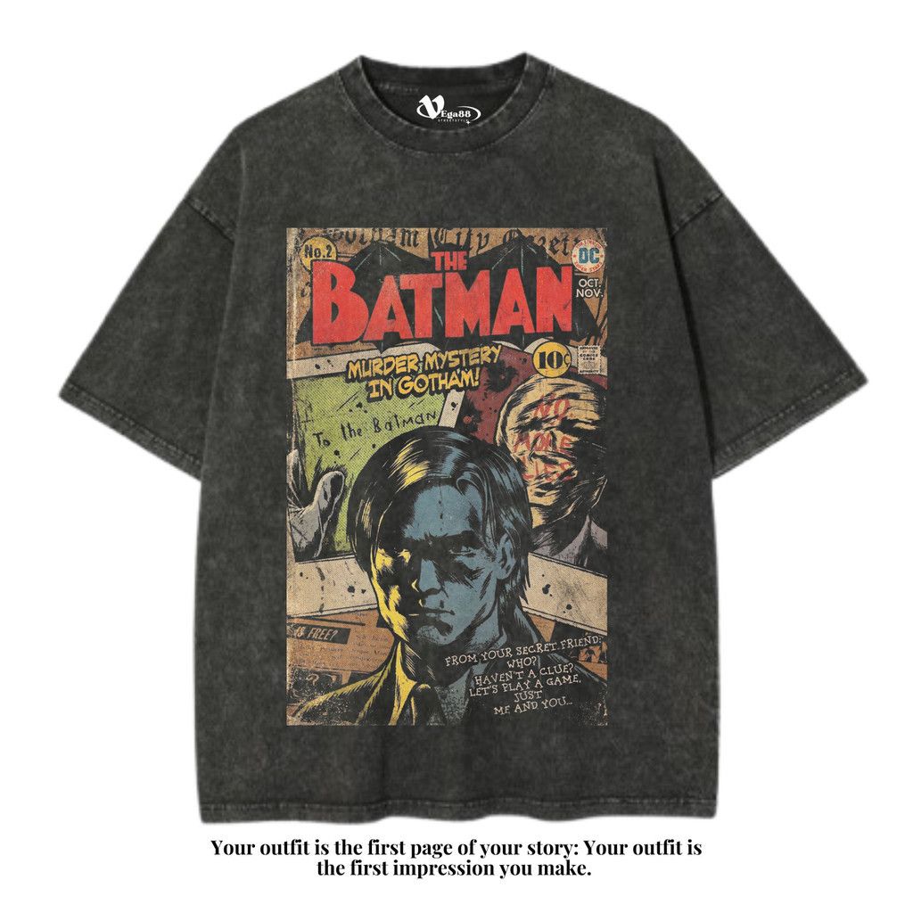 Cartoon Network VEGA88 *Batman in gotham* Oversized T-shirt Size US M / EU 48-50 / 2 - 1 Preview