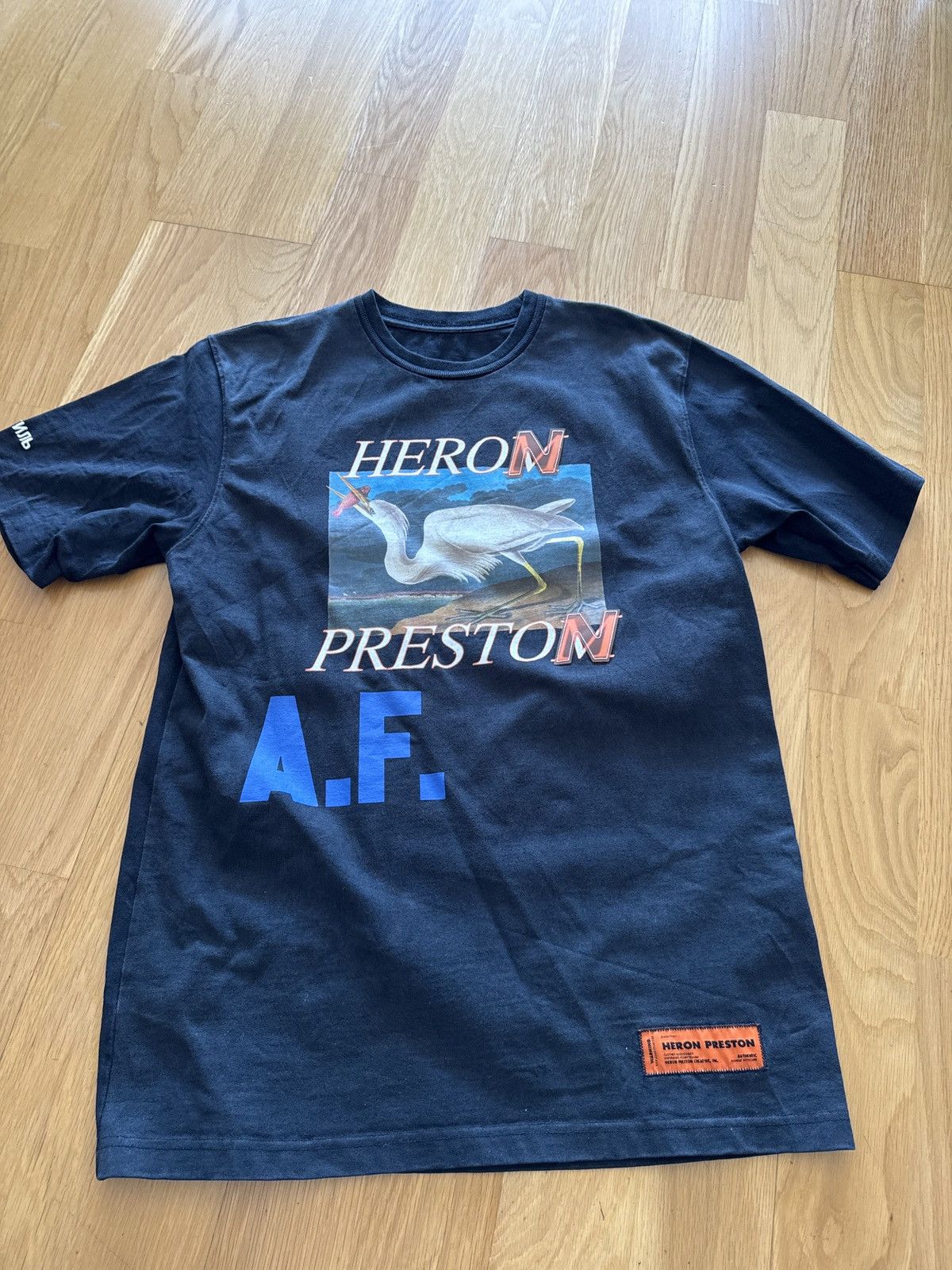 Heron Preston Heron Preston Black Tshirt Size US S / EU 44-46 / 1 - 1 Thumbnail