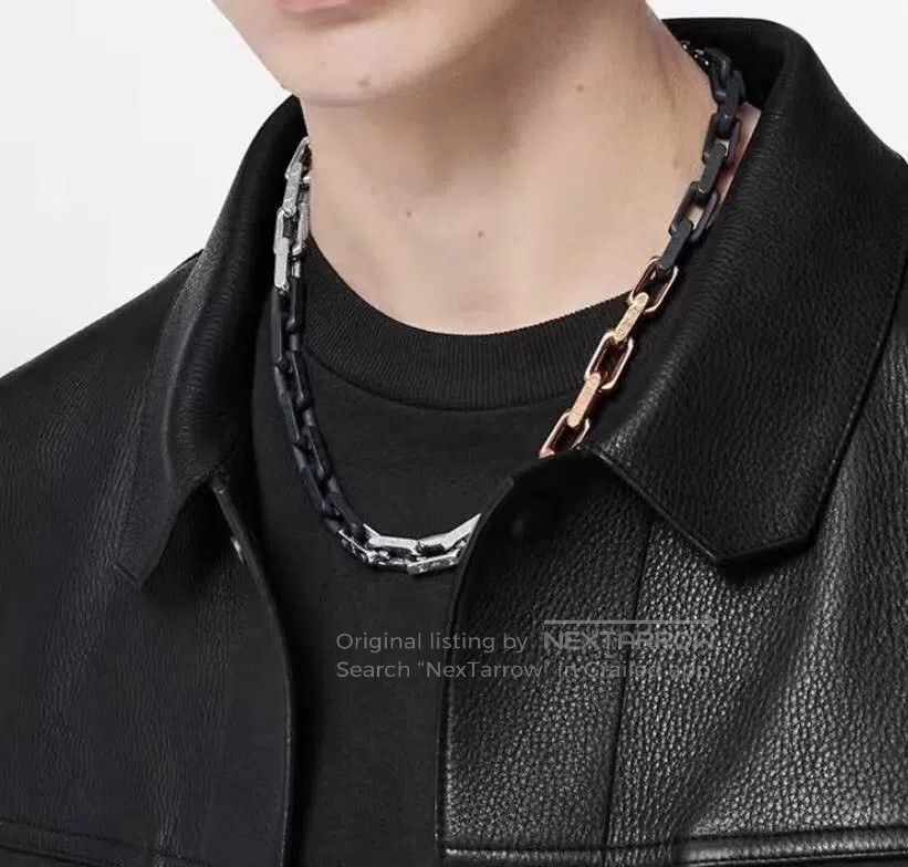 Louis Vuitton Louis Vuitton Color-Blocked Chain Logo Monogrammed Cut-Out Size ONE SIZE - 9 Thumbnail