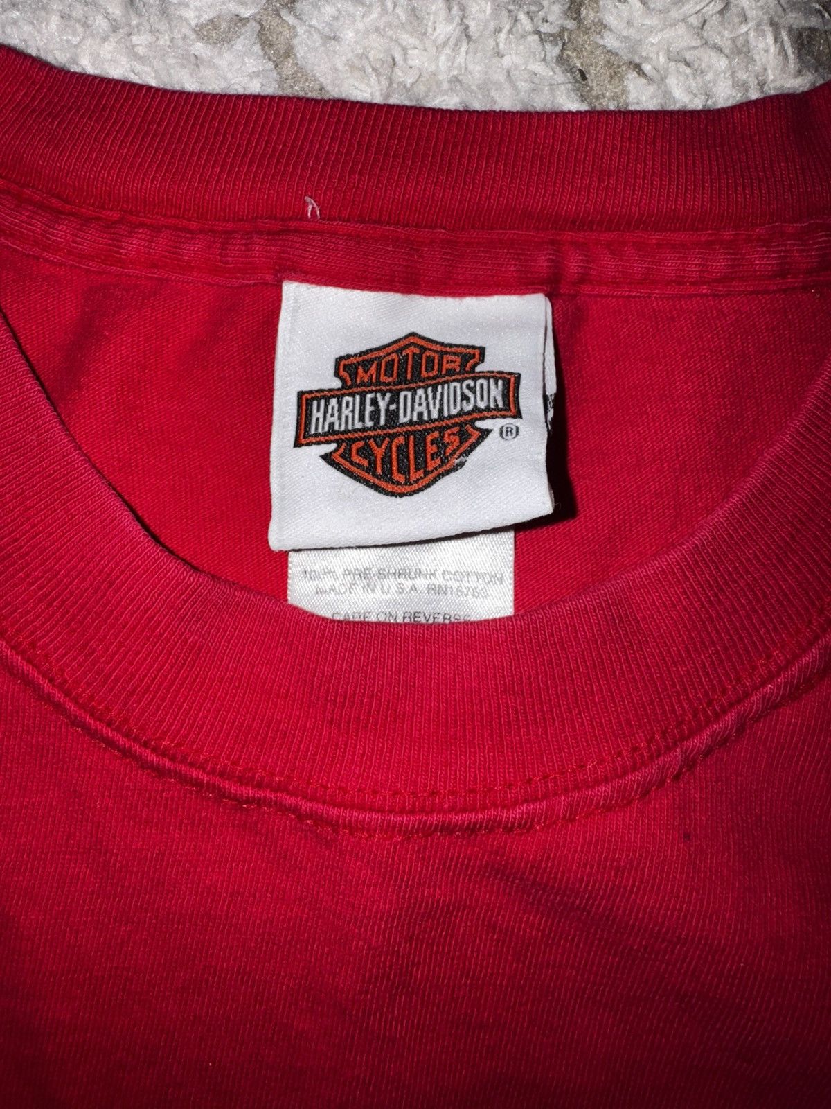 Harley Davidson Harley Davidson Motorcycle Rider Biker Kona Hawaii Size US L / EU 52-54 / 3 - 4 Thumbnail