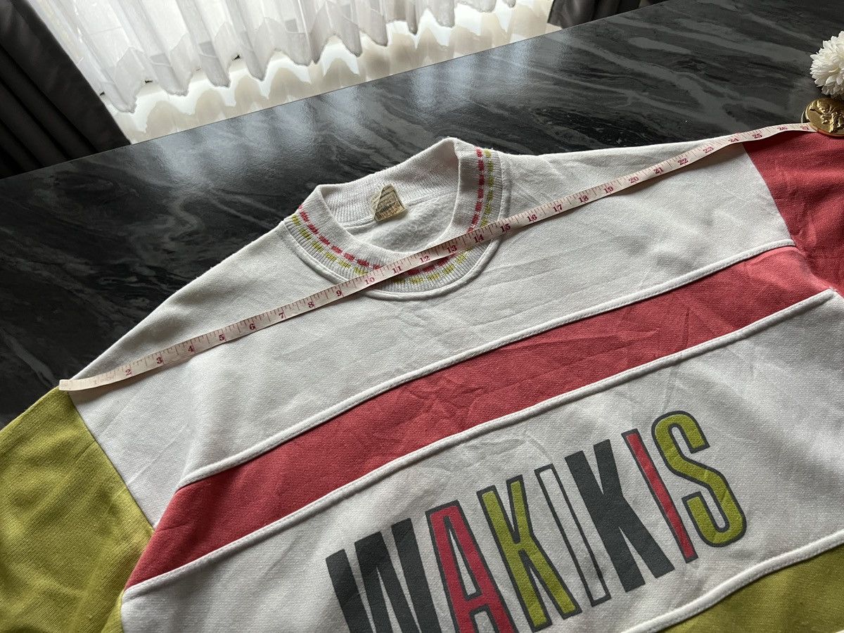 Vintage WAKIKIS : Swater Rare Pattern Match Collection Size US L / EU 52-54 / 3 - 14 Thumbnail