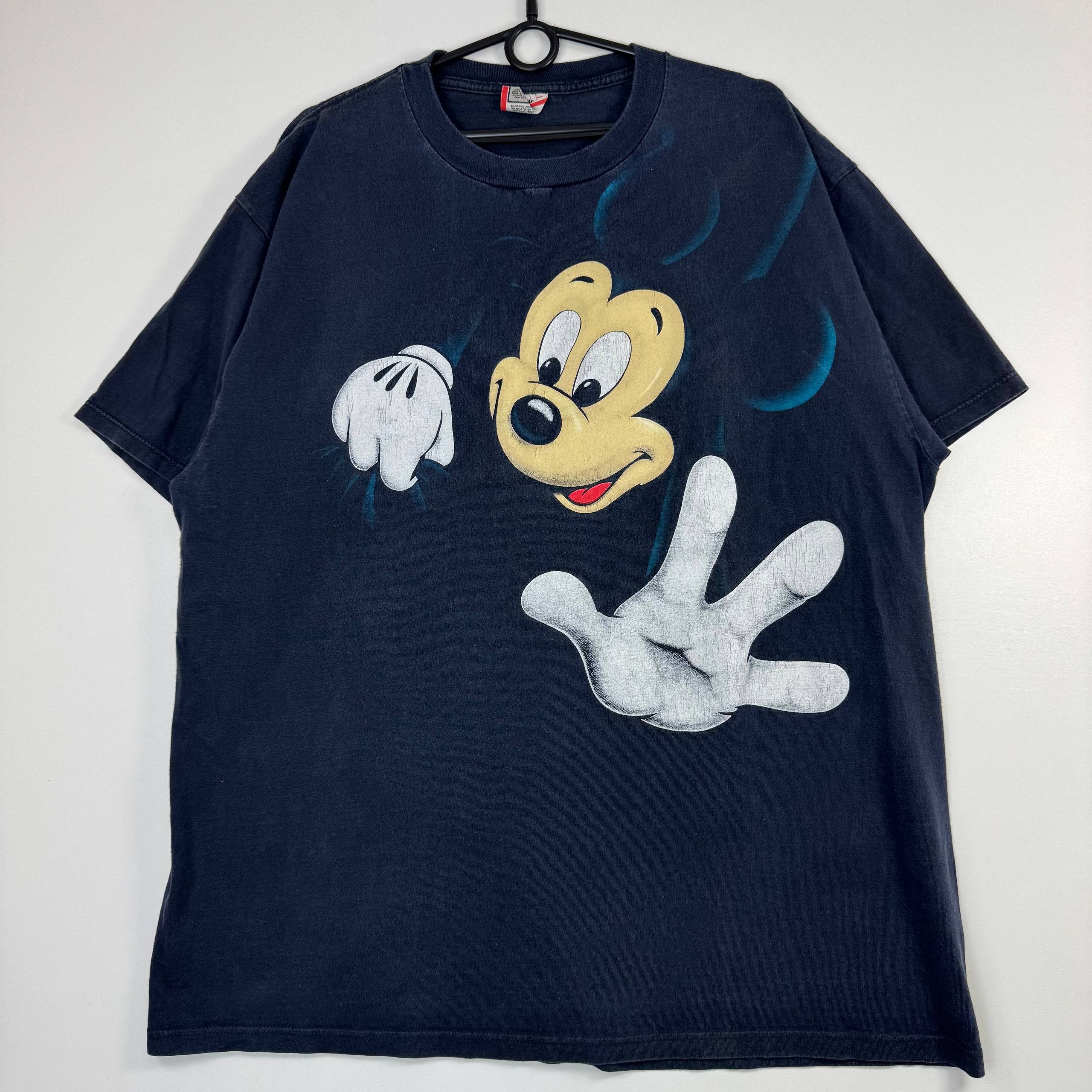 Disney Disney Mickey Mouse Graphic T-Shirt Black One Size (L) Size US L / EU 52-54 / 3 - 1 Thumbnail