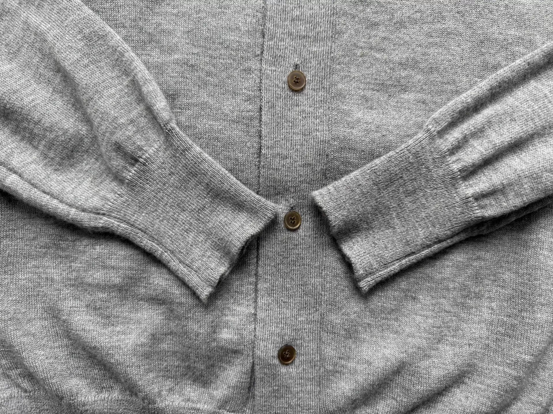 Auralee AURALEE 25SS Cashmere Knit Cardigan Gray Size 3 Size US L / EU 52-54 / 3 - 7 Thumbnail