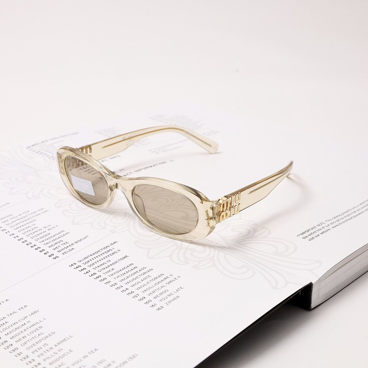 Miu Miu MIU MIU 0MU 06ZS SUNGLASSES Size ONE SIZE - 1 Thumbnail
