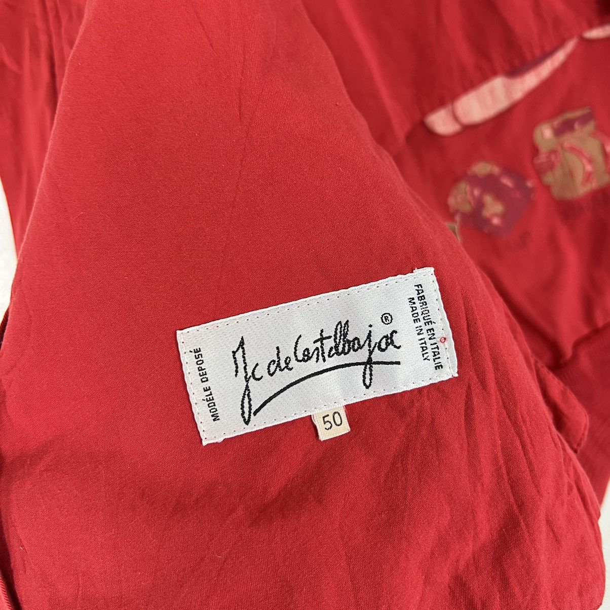 Jean Charles De Castelbajac 🔥1994 VTG CASTLEBAJAC X WARNER BROS BOMBER JACKET Size US M / EU 48-50 / 2 - 11 Thumbnail