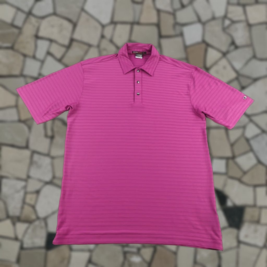Nike Nike Polo Shirt Medium Purple Stripes Tiger Woods Collection Performance Golf Size US M / EU 48-50 / 2 - 1 Thumbnail