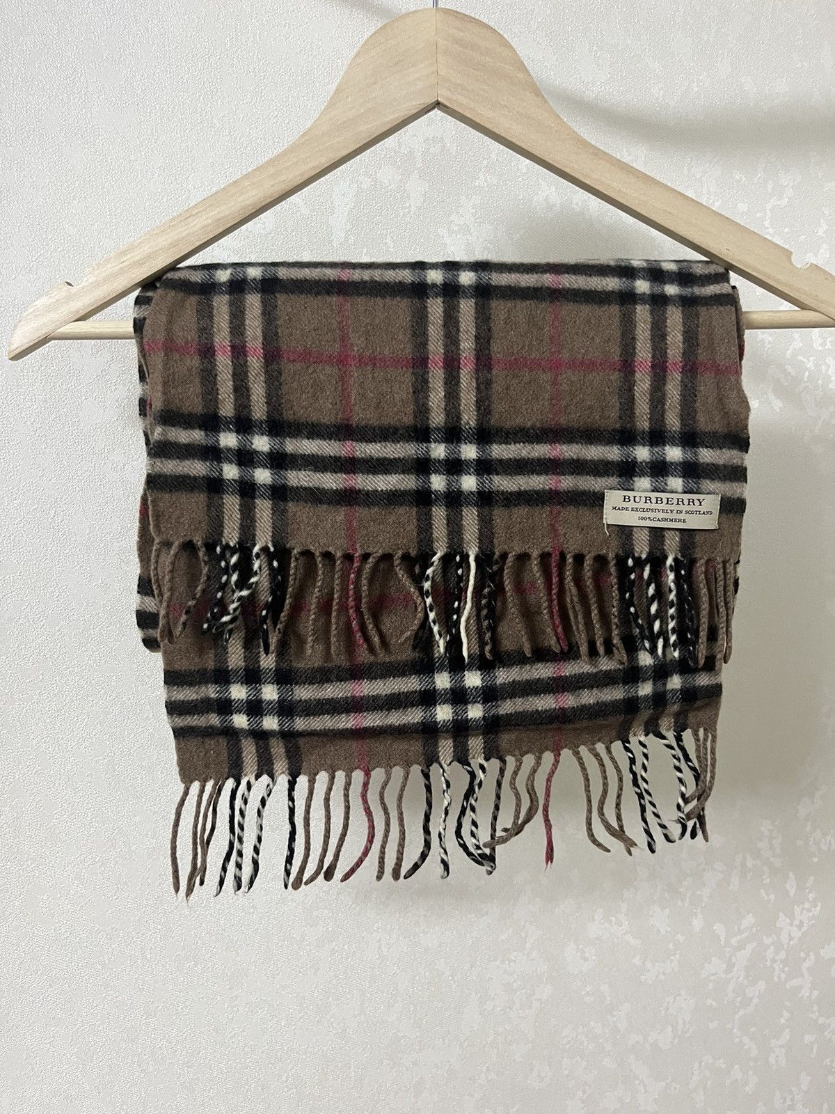 Burberry × Burberry Prorsum × Vintage Burberry Nova Check Vintage Scarf Size ONE SIZE - 1 Thumbnail