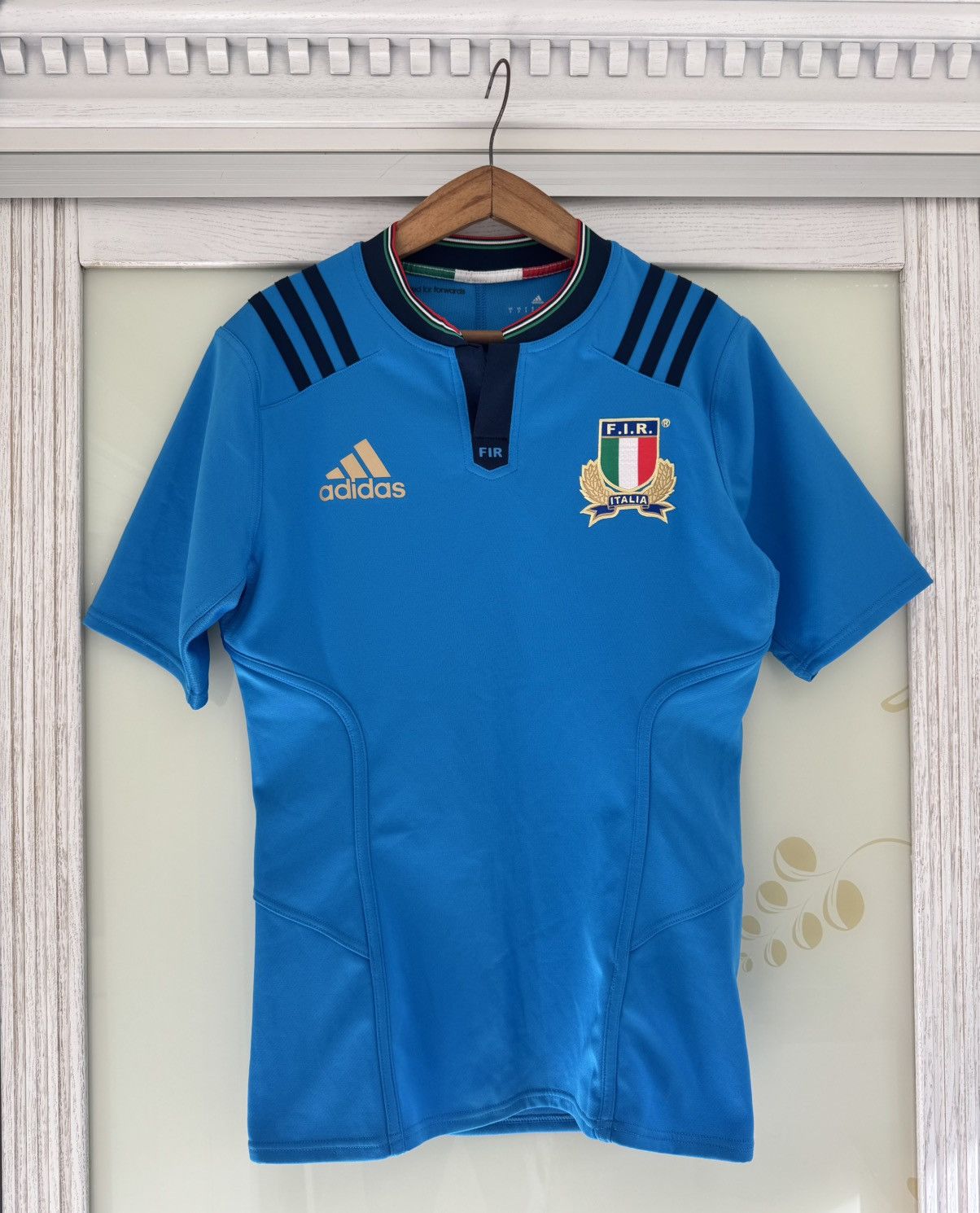 Adidas Italy 2015-2016 Player Issue Rugby Jersey Football Kit Size US XL / EU 56 / 4 - 1 Thumbnail