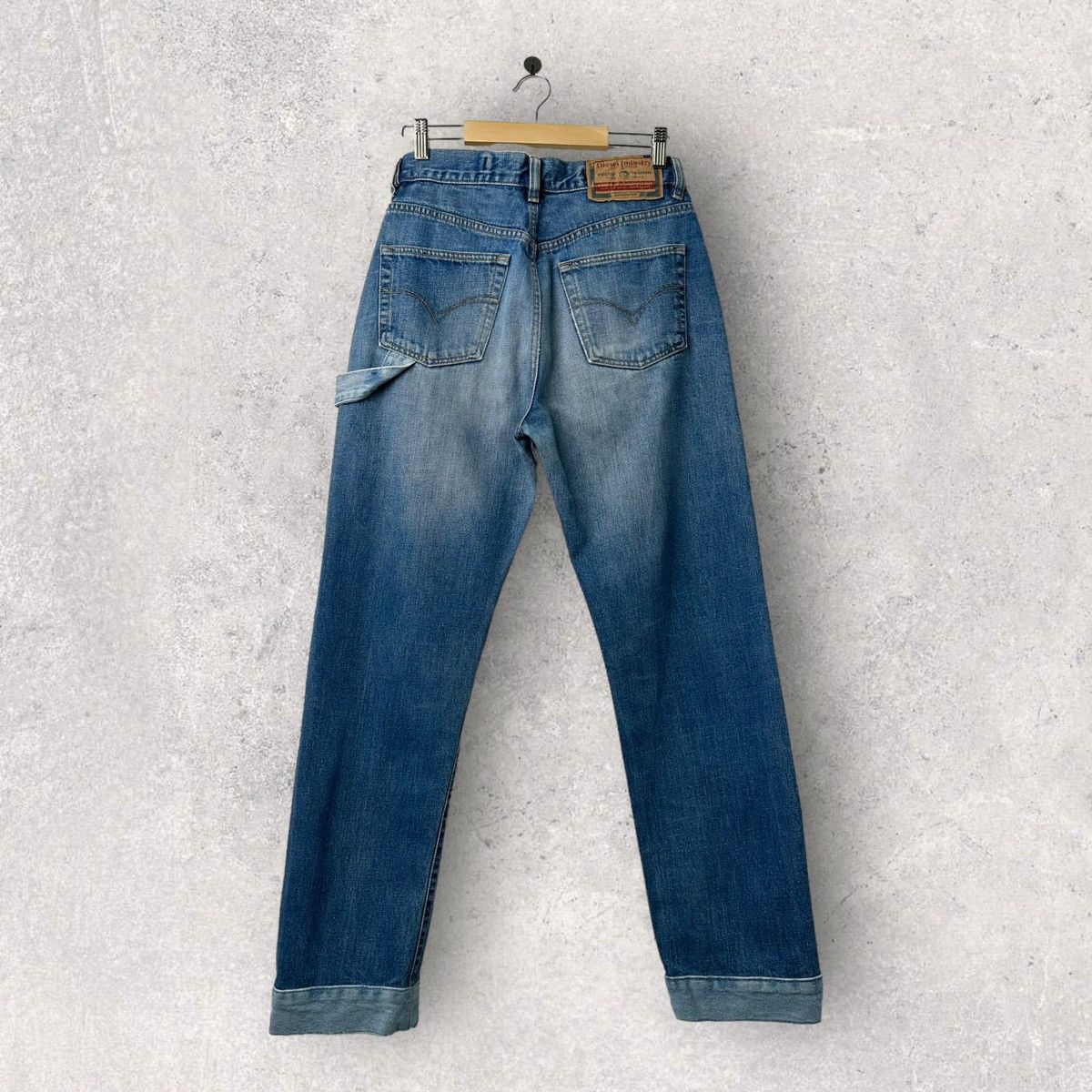 Diesel Y2K DIESEL Cheyenne Carpenter High Waist Denim Pants Size US 29 - 2 Thumbnail