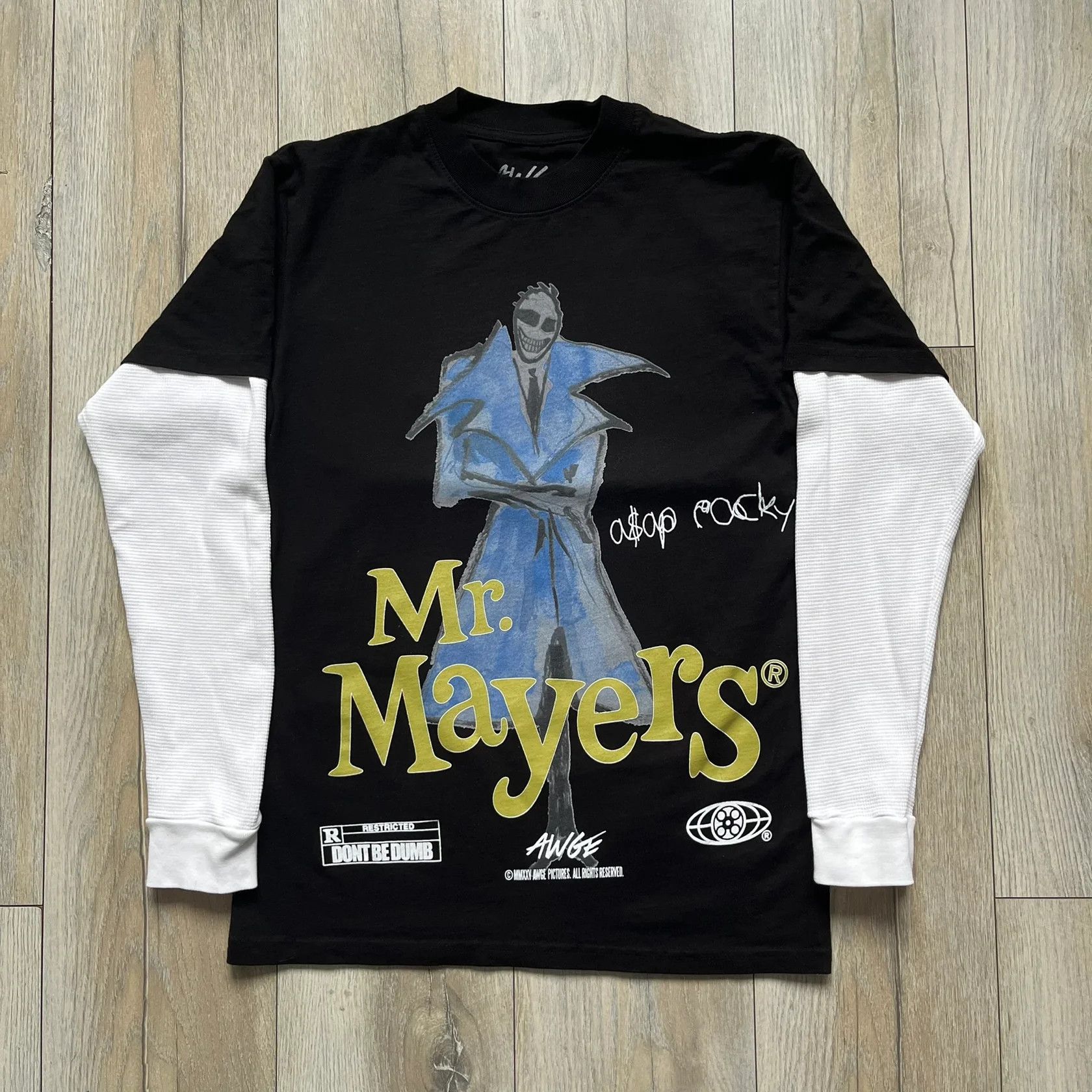 A$AP Rocky A$AP Rocky Don't Be Dumb Mr Mayers Twofer Longsleeve Size US S / EU 44-46 / 1 - 1 Thumbnail