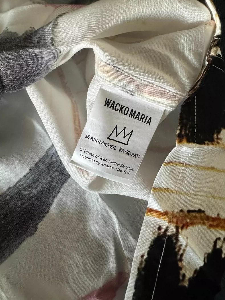 Wacko Maria Wacko Maria Basquiat Collaboration Hawaiian Shirt Size US L / EU 52-54 / 3 - 4 Thumbnail