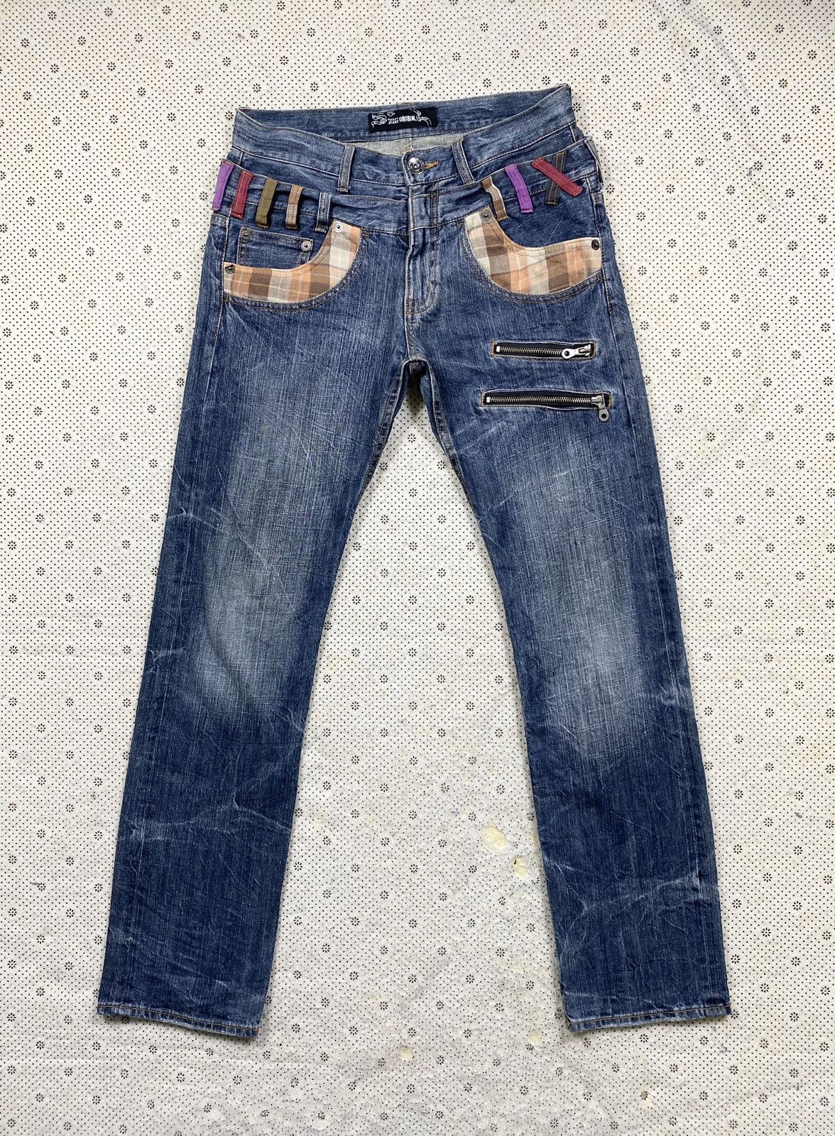 Hysteric Glamour Double Waist Light Jeans By Oririn Denim Size US 32 / EU 48 - 1 Thumbnail